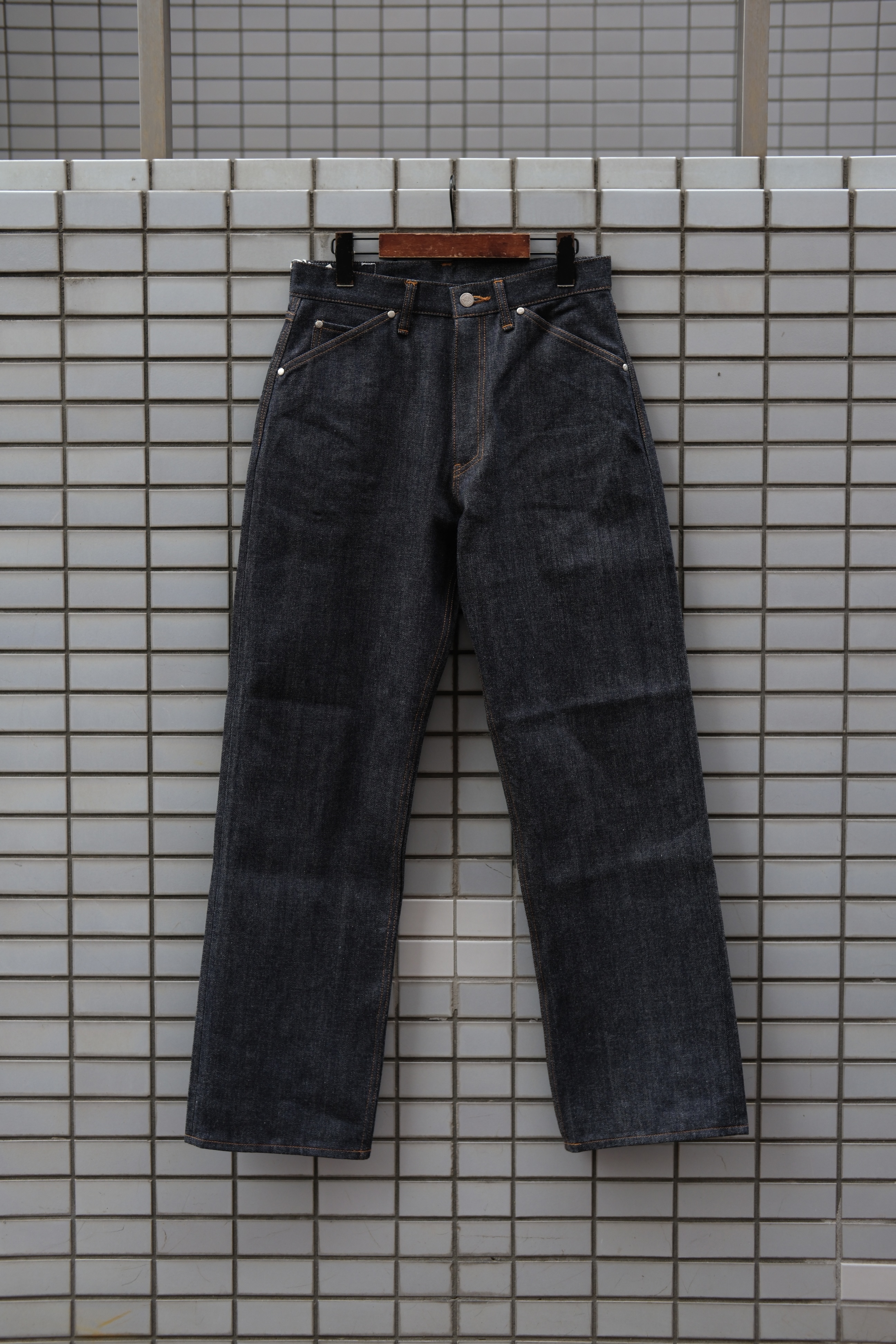 Utah/”stabilizer gnz” 0-09 selvedge wide straight/indigo