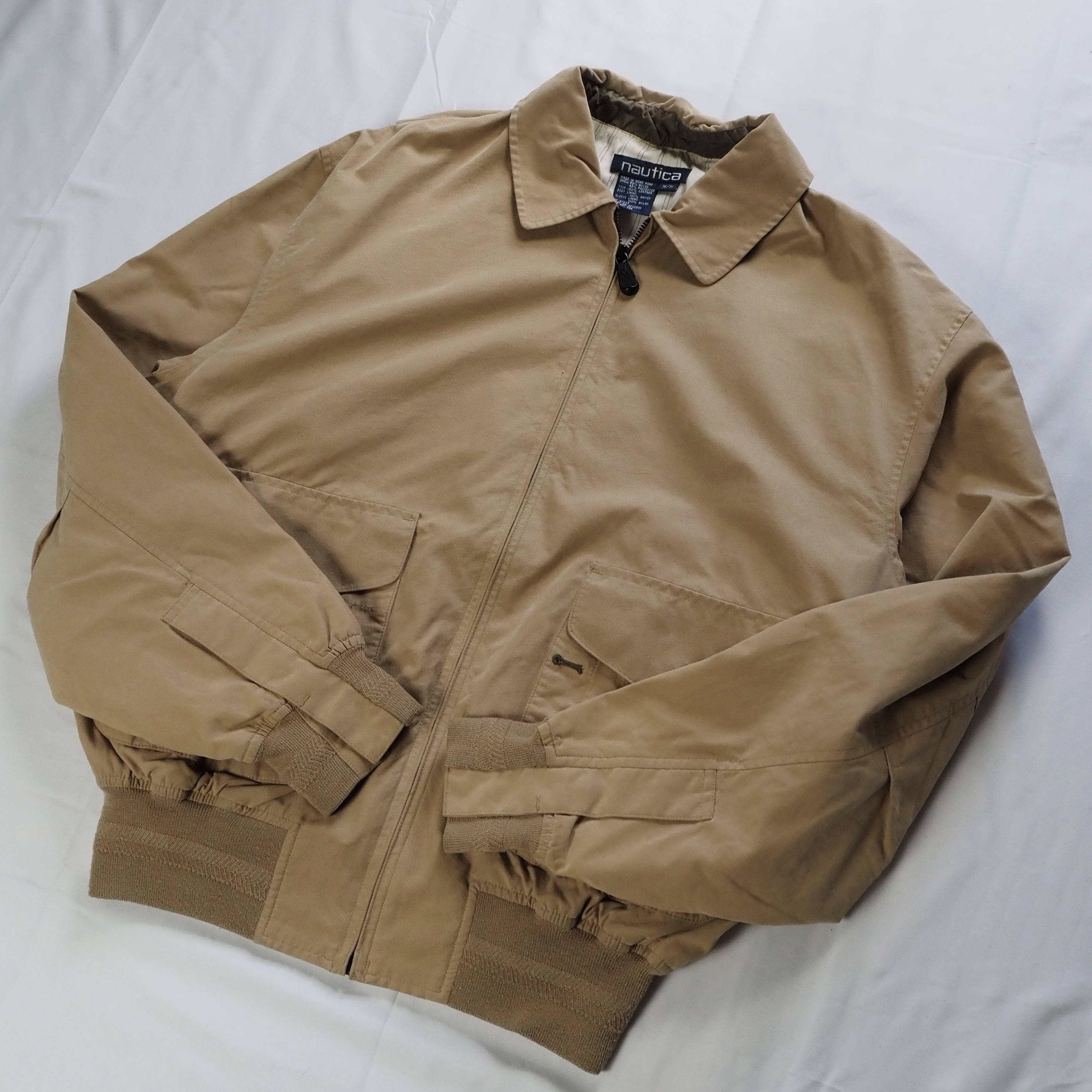 90’s Nautica A-2タイプジャケット ライトアウター  Mサイズ の画像 4