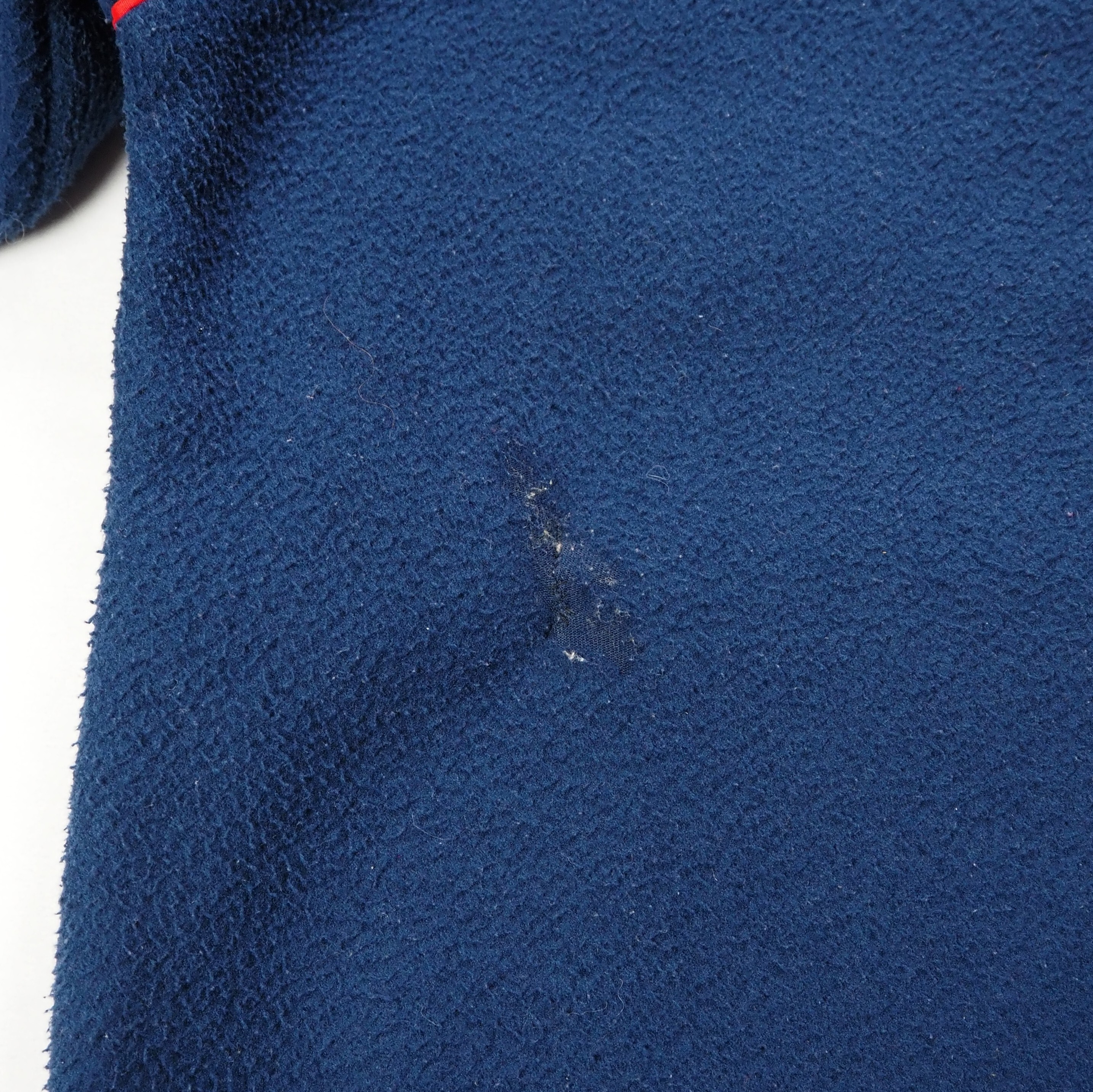 【9/23 20:00入荷】80's Patagonia フリースプルオーバージャケット ネイビー の画像 16