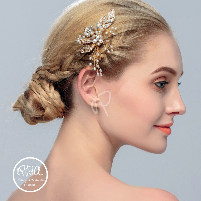 Rba00027 ヘッドドレス 結婚式 ヘアアクセサリー 結婚式 お呼ばれ 2次