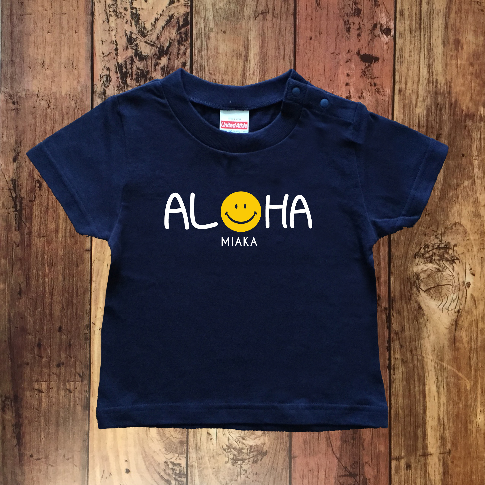 お名前入りaloha Tシャツ 子供サイズ Awesome9