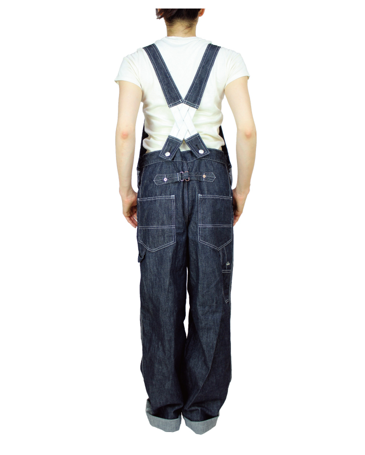 old overalls rinse Lot:04018 - 画像3