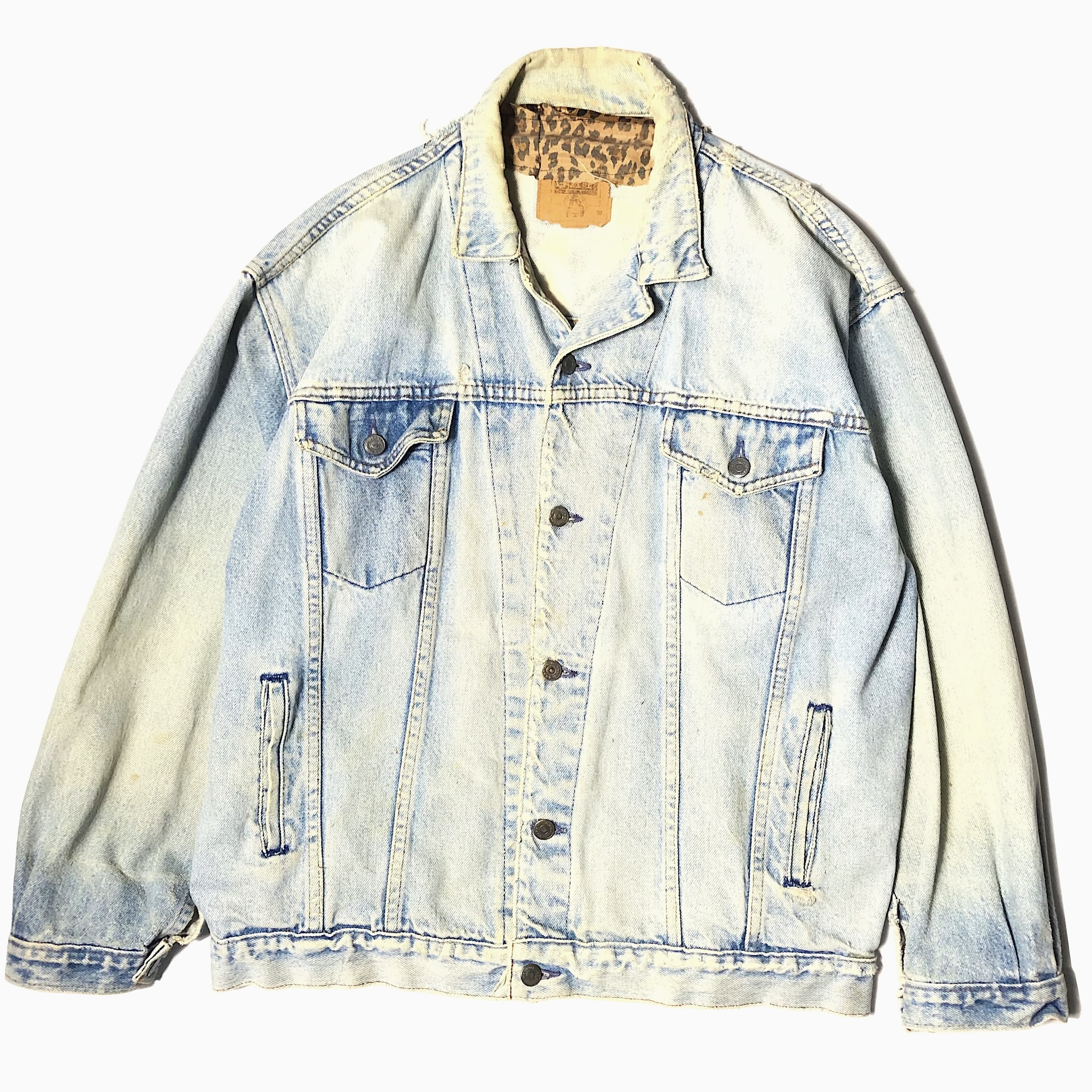 Vintage 90's【GAP】"THE SMITHS" Grunge Denim Jacket の画像 2