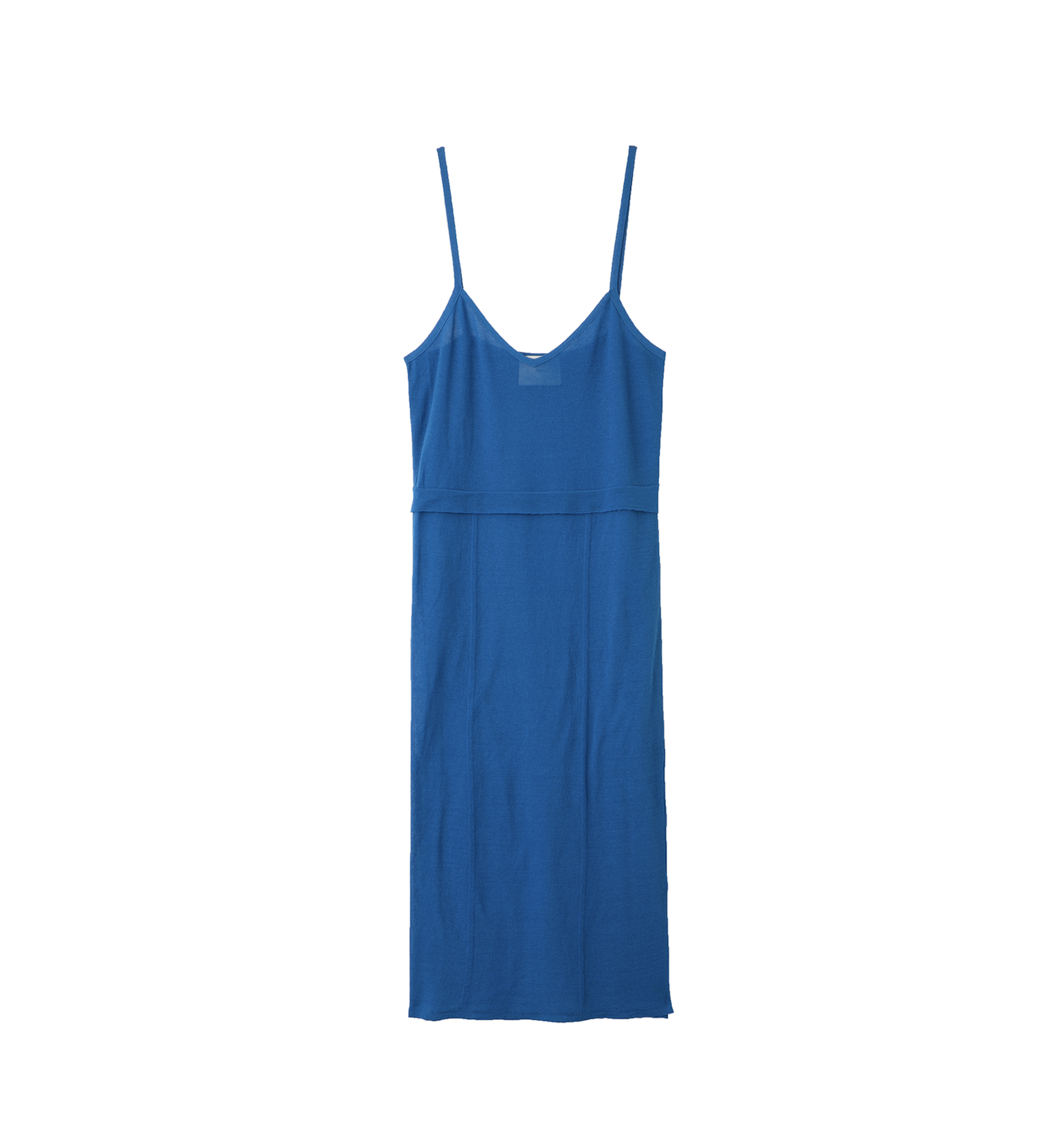 sheer cotton dress blue tn18ss006 tan