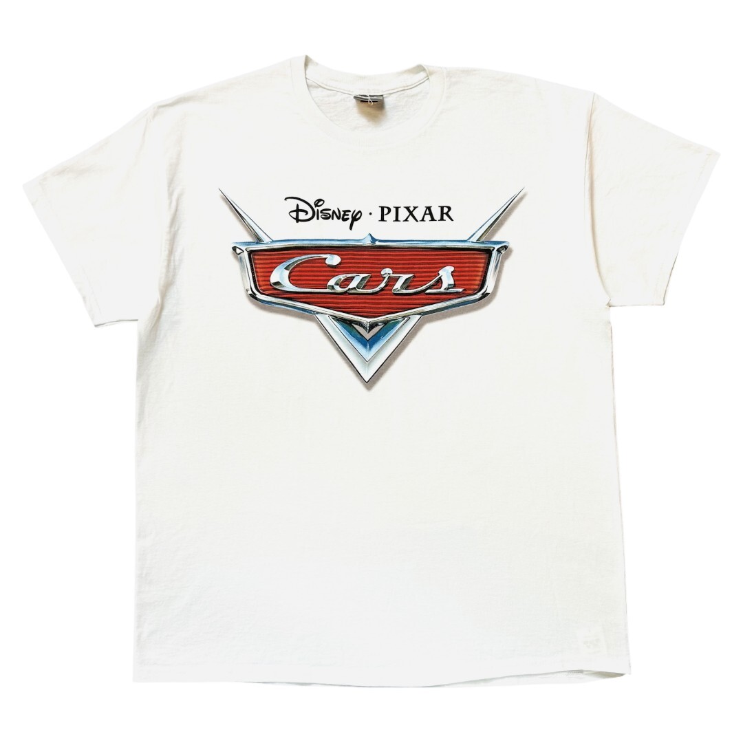 【DISNEY】ディズニー ピクサー CARS (カーズ) ホワイトTシャツ