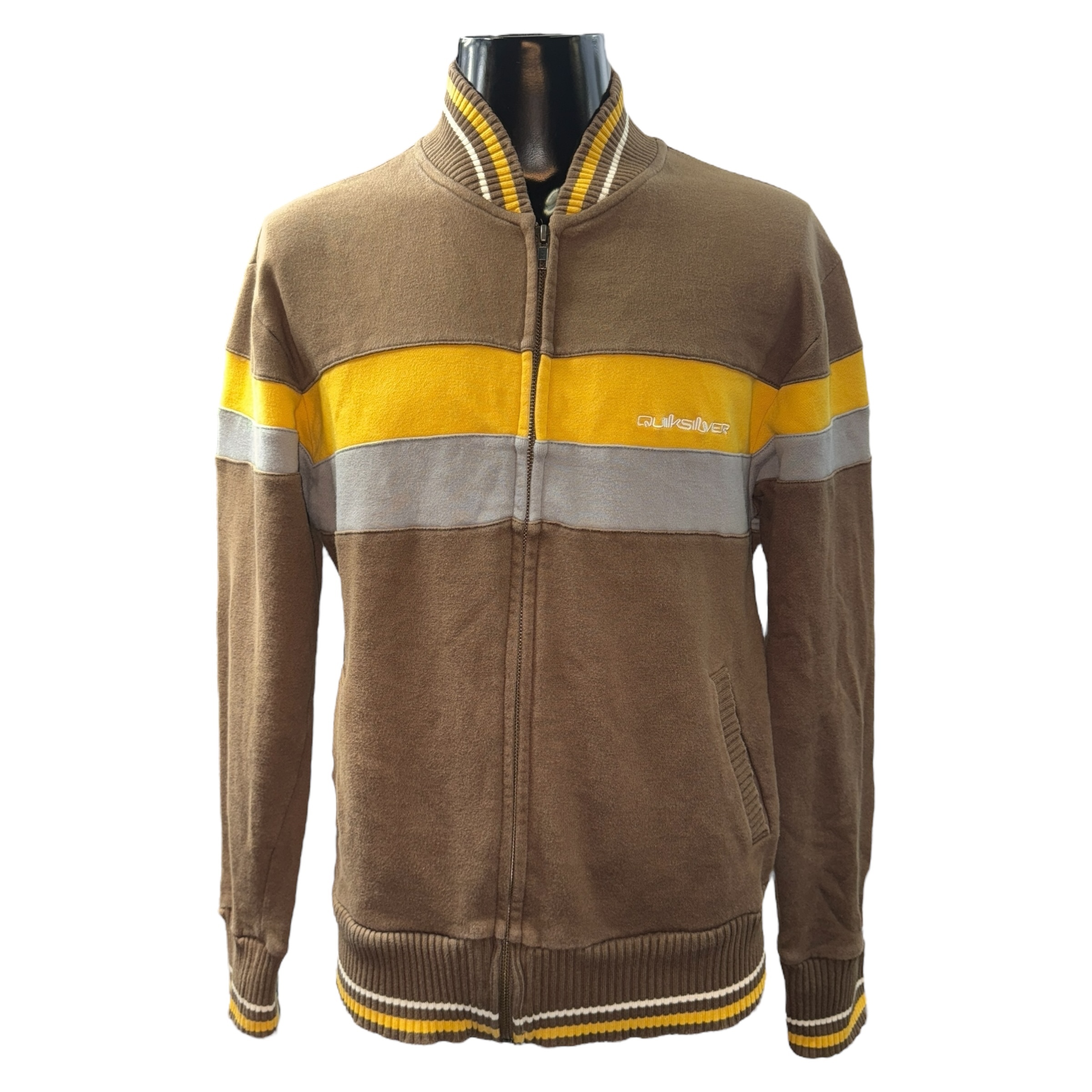 【QUIKSILVER】クイックシルバー ジップアップ スウェットジャケット