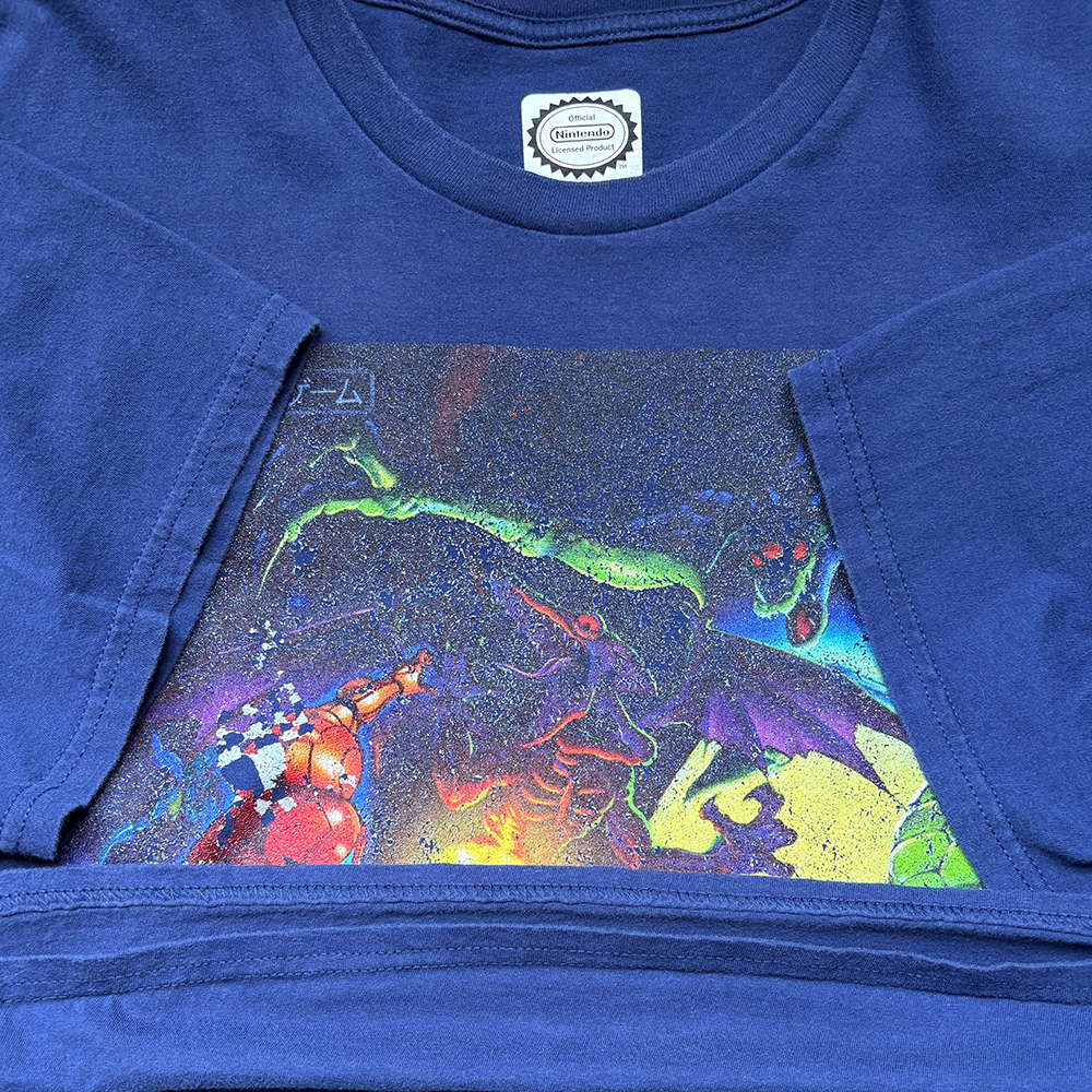 NINTENDO SUPER METROID（Reprint）【古着/Tシャツ/eBay出品中】