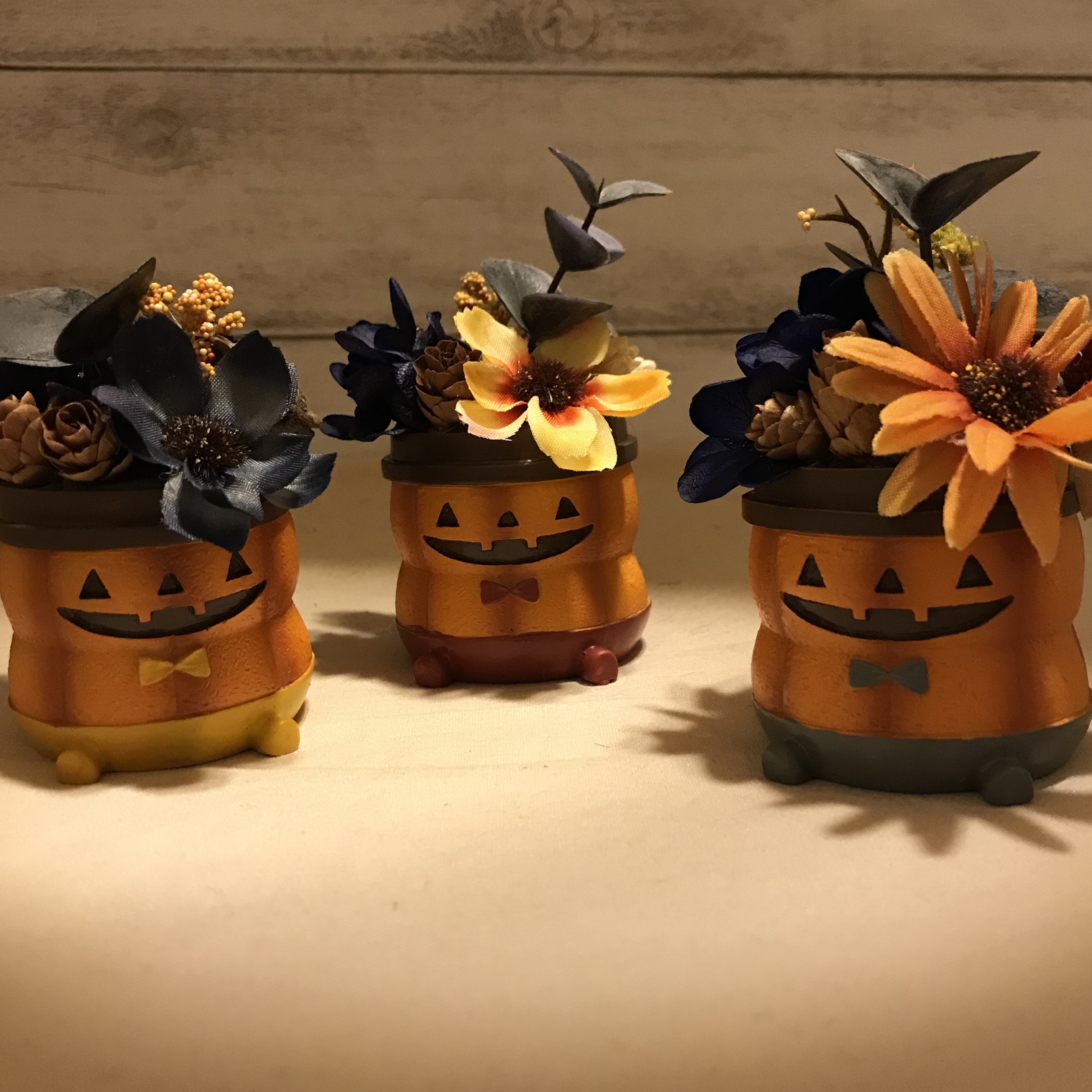 ハロウィンのインテリアに お花いっぱい カボチャのオブジェ Mikuy Flower ハロウィンのインテリアに お花いっぱい カボチャのオブジェ Mikuy Flower