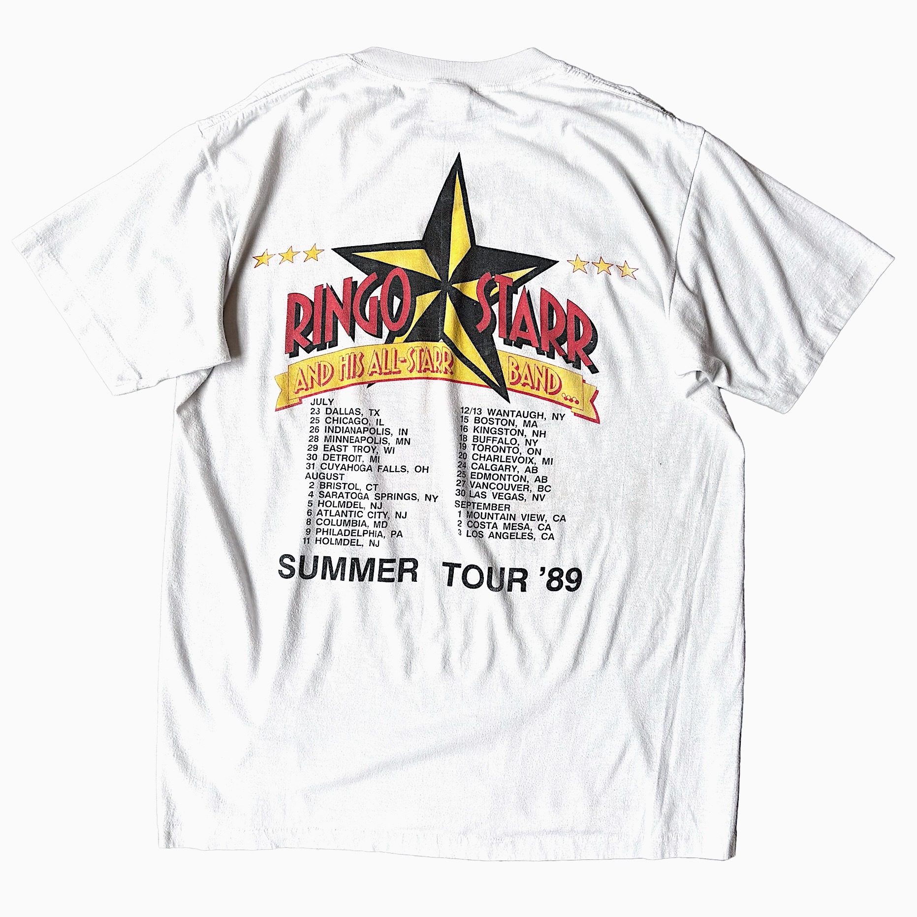 Vintage 80's【HANDTEX】"RINGO STARR" T-shirt の画像 2