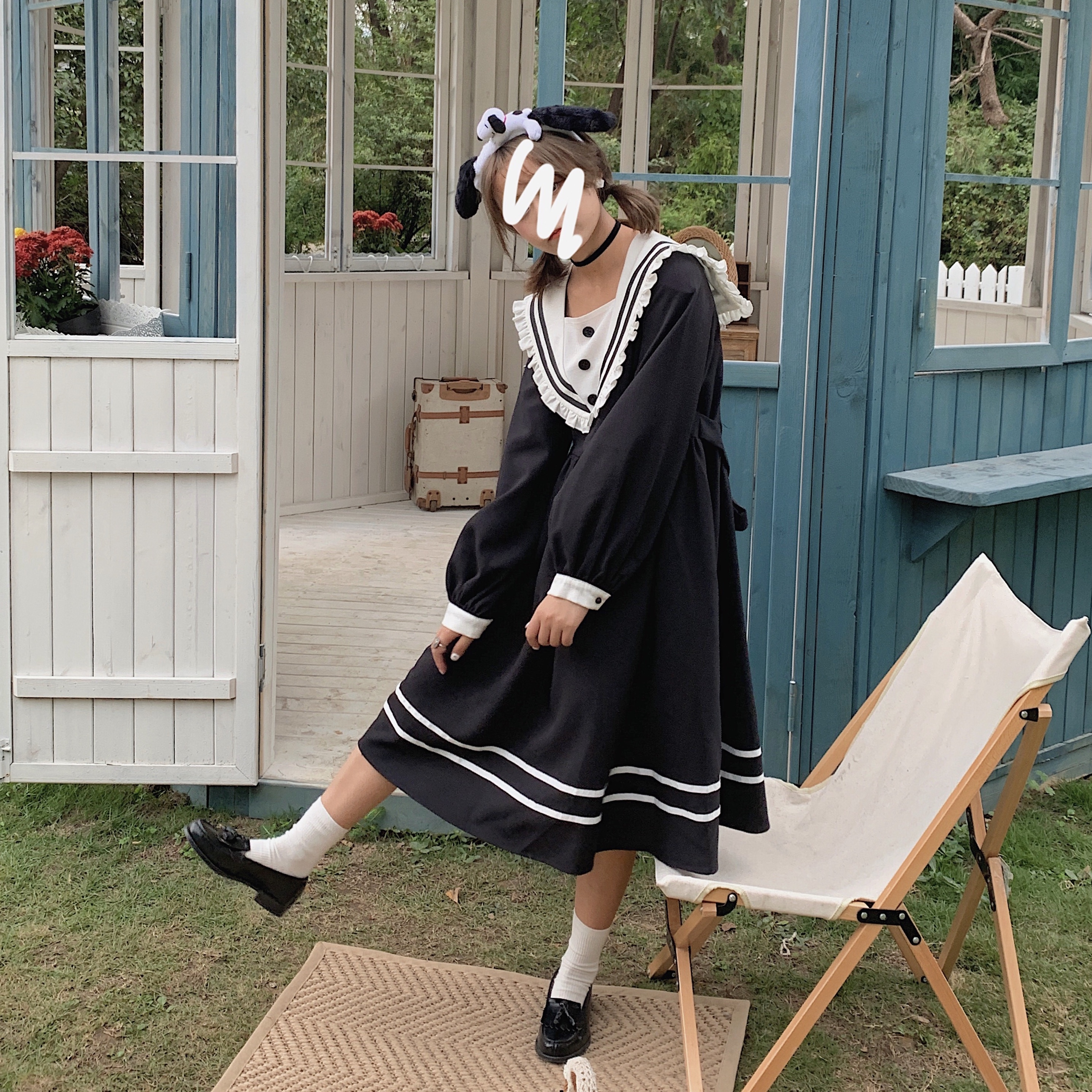 セーラー ドレス メイド ミックス かわいい コスプレ シック フリル ワンピース 制服 やみかわ 163 Sweetly セーラー ドレス メイド ミックス かわいい コスプレ シック フリル ワンピース 制服 やみかわ 163 Sweetly