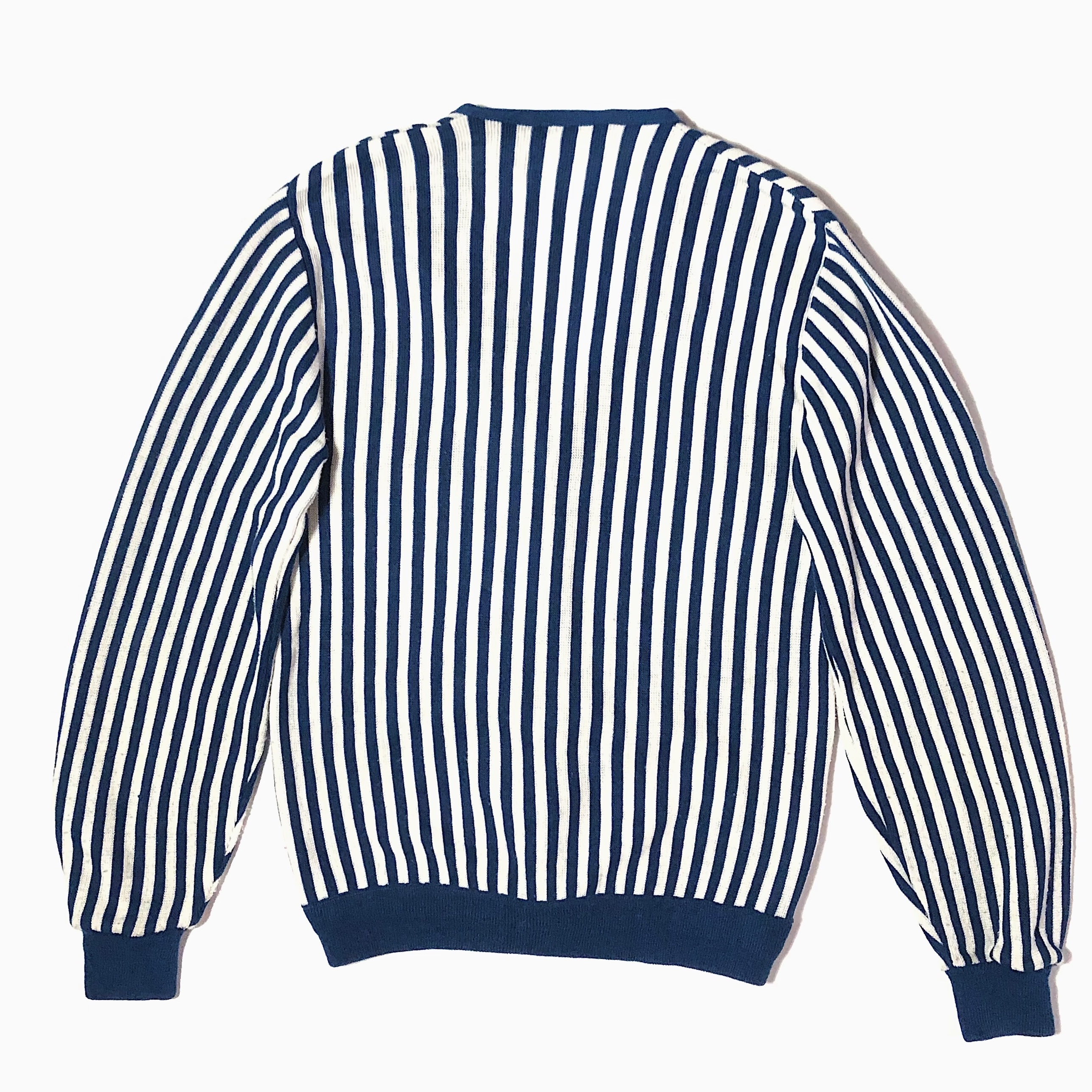 Vintage 60〜70's Striped Knit Cardigan の画像 2