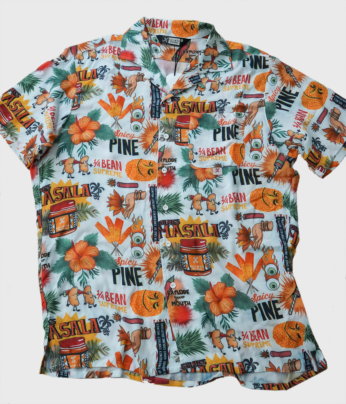 メンズアロハシャツ Masala Holmes Bros From South Africa