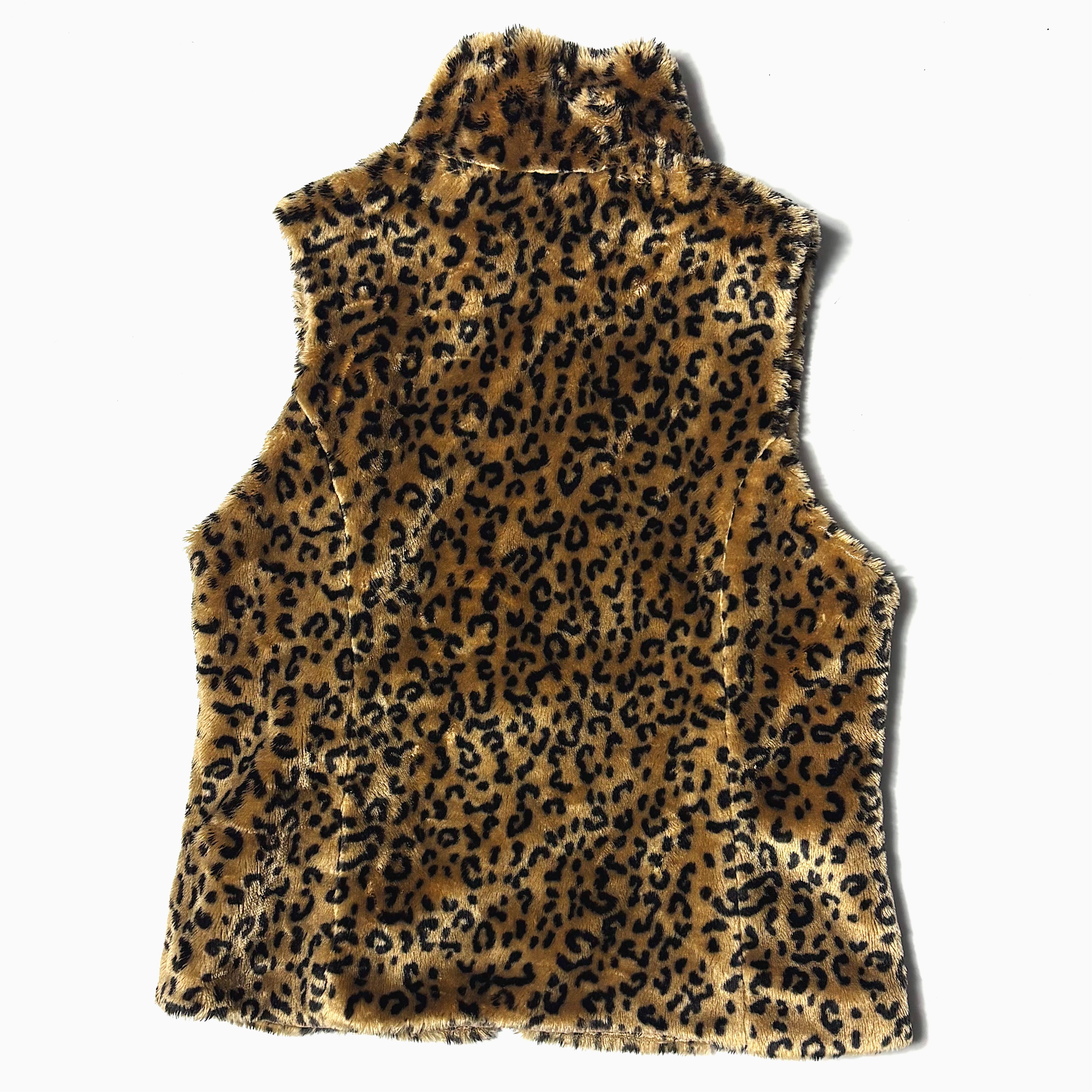 Vintage Leopard Fur Vest の画像 2