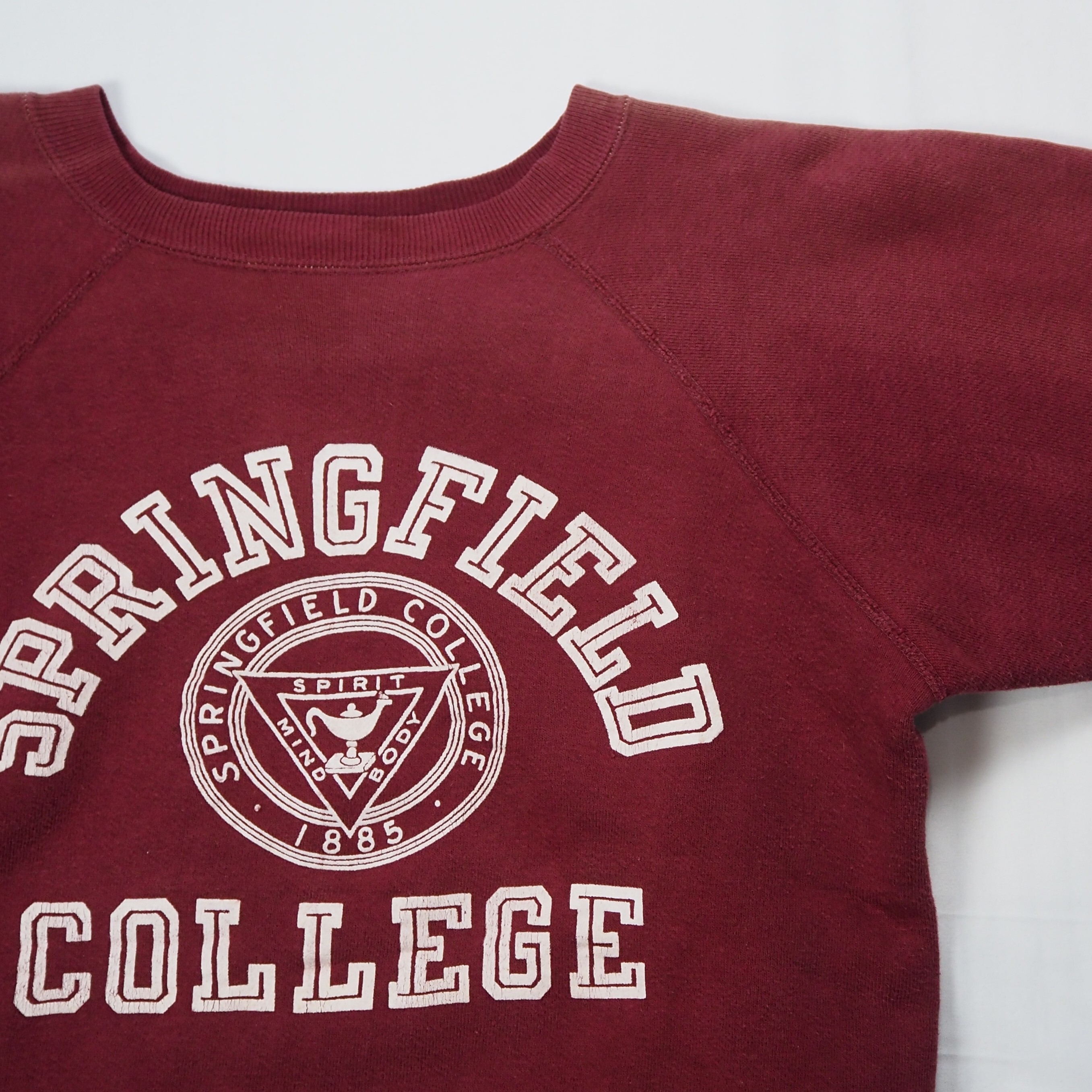 【9/23 20:00入荷】60's Champion ランタグ カレッジスウェット ワインレッド の画像 4