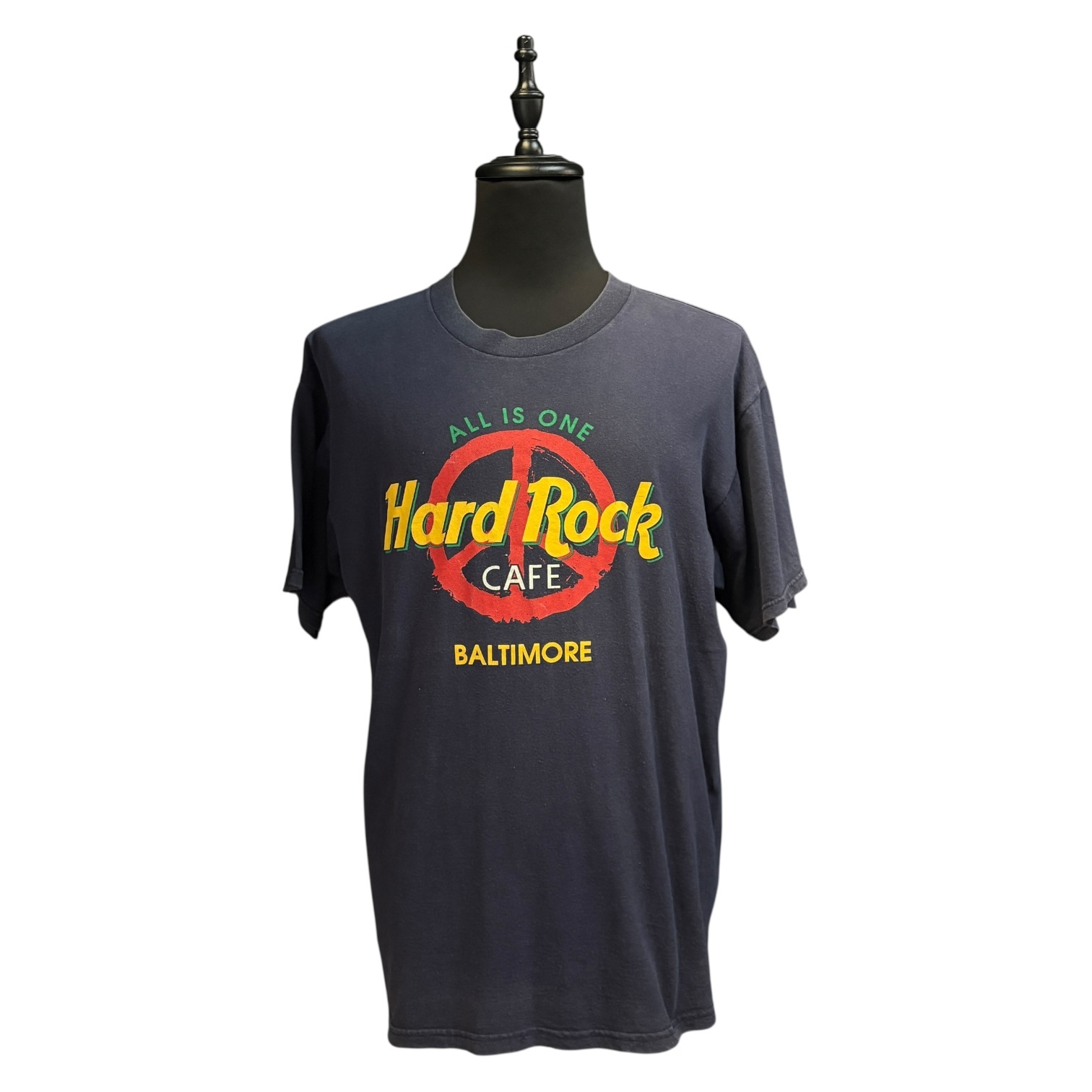 【Hard Rock CAFE】ハードロックカフェ BALTIMORE Tシャツ ネイビー XL