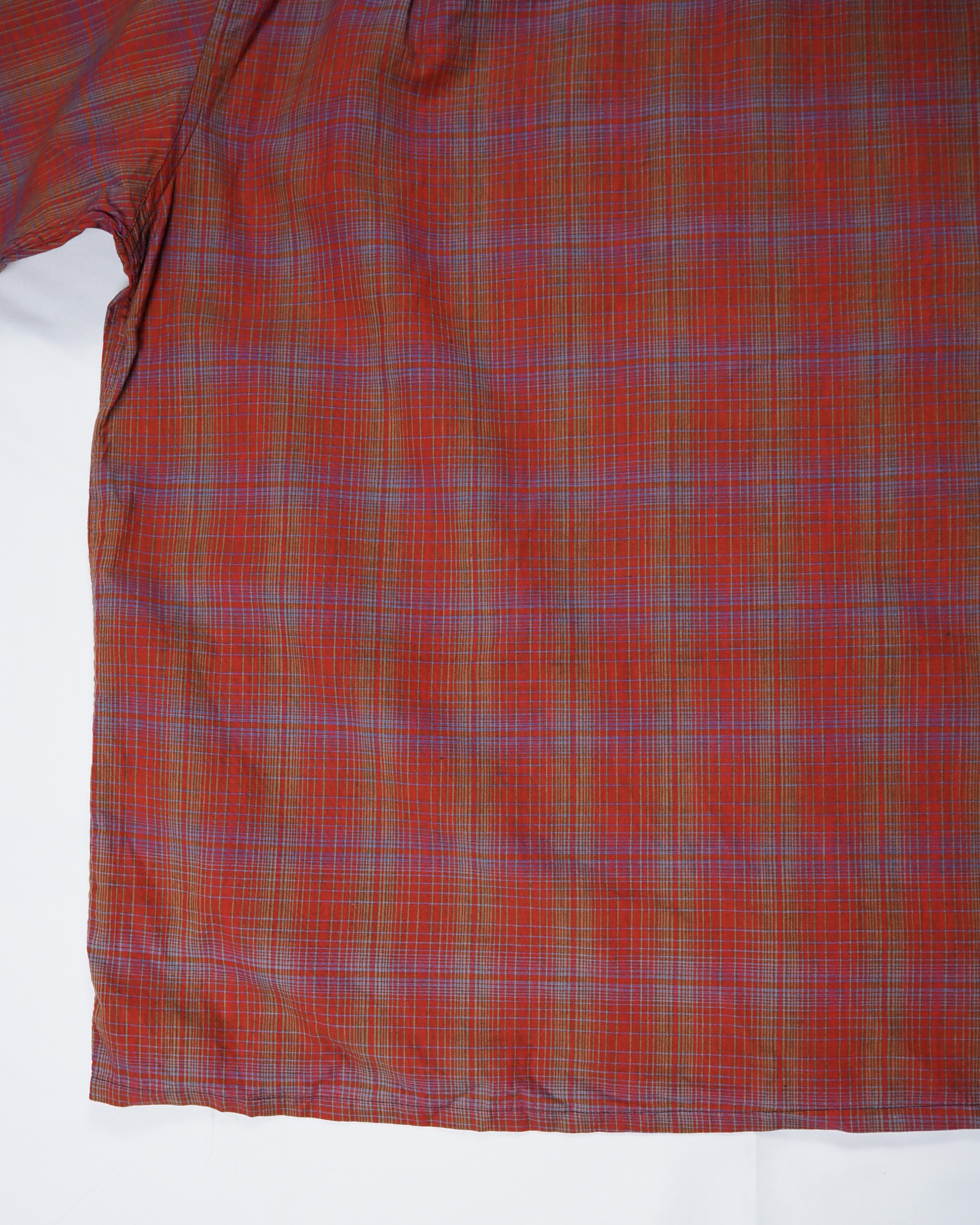 60’s Michel コットンシャツ レッド の画像 16