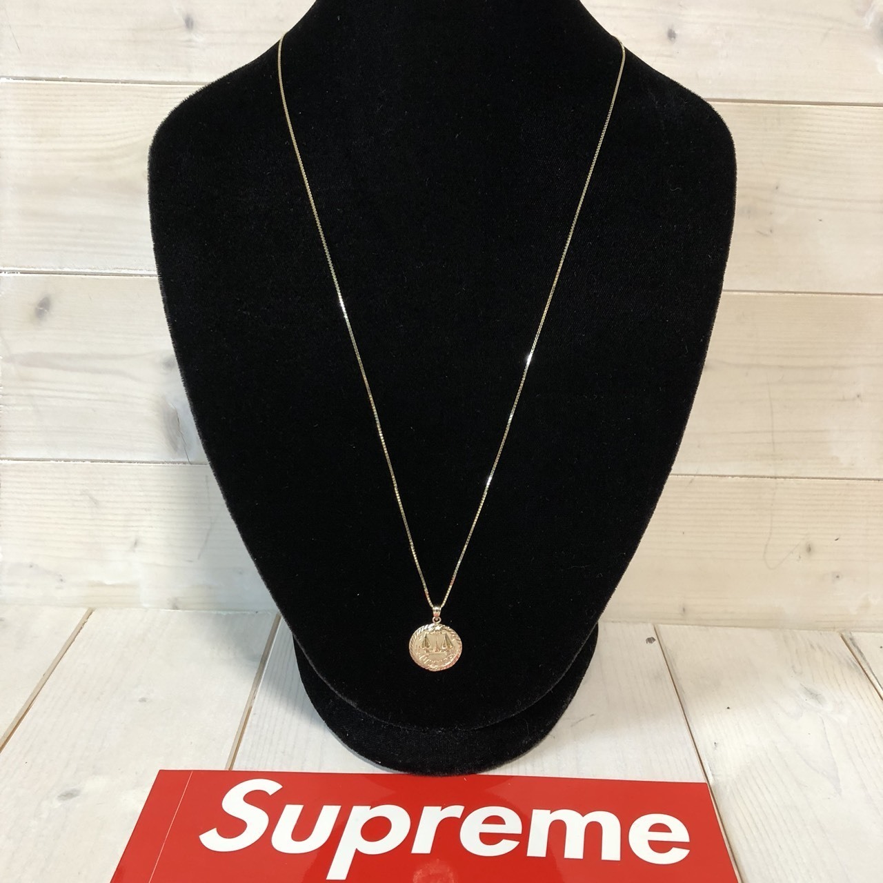 supreme 14k ネックレス チェーンのみ-