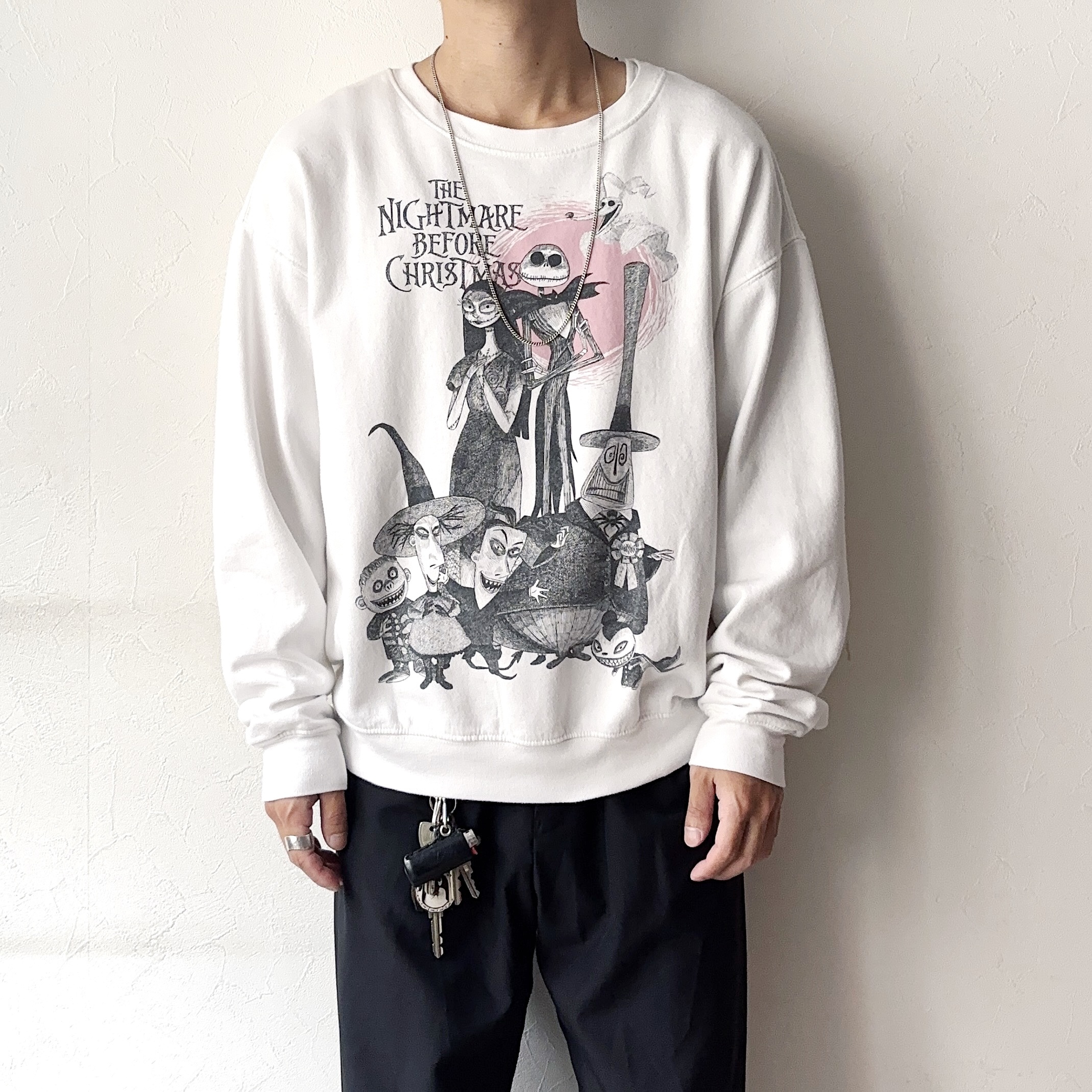 Y2K【Disney】"THE NIGHTMARE BEFORE CHRISTMAS" Sweat の画像 3