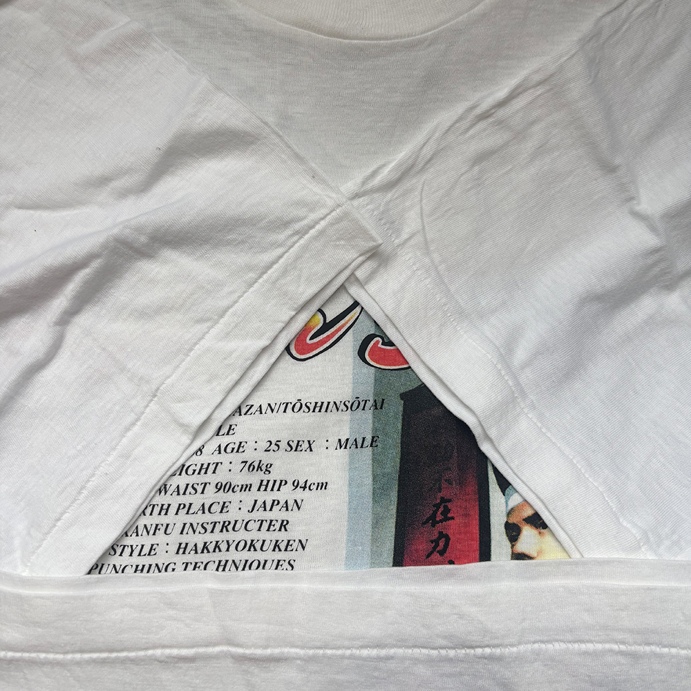 SEGA Virtua Fighter3（バーチャファイター3） 結城 晶 (Akira Yuki)　Single Stitch【古着/Tシャツ/格闘ゲーム/希少品/90's/eBay出品中】
