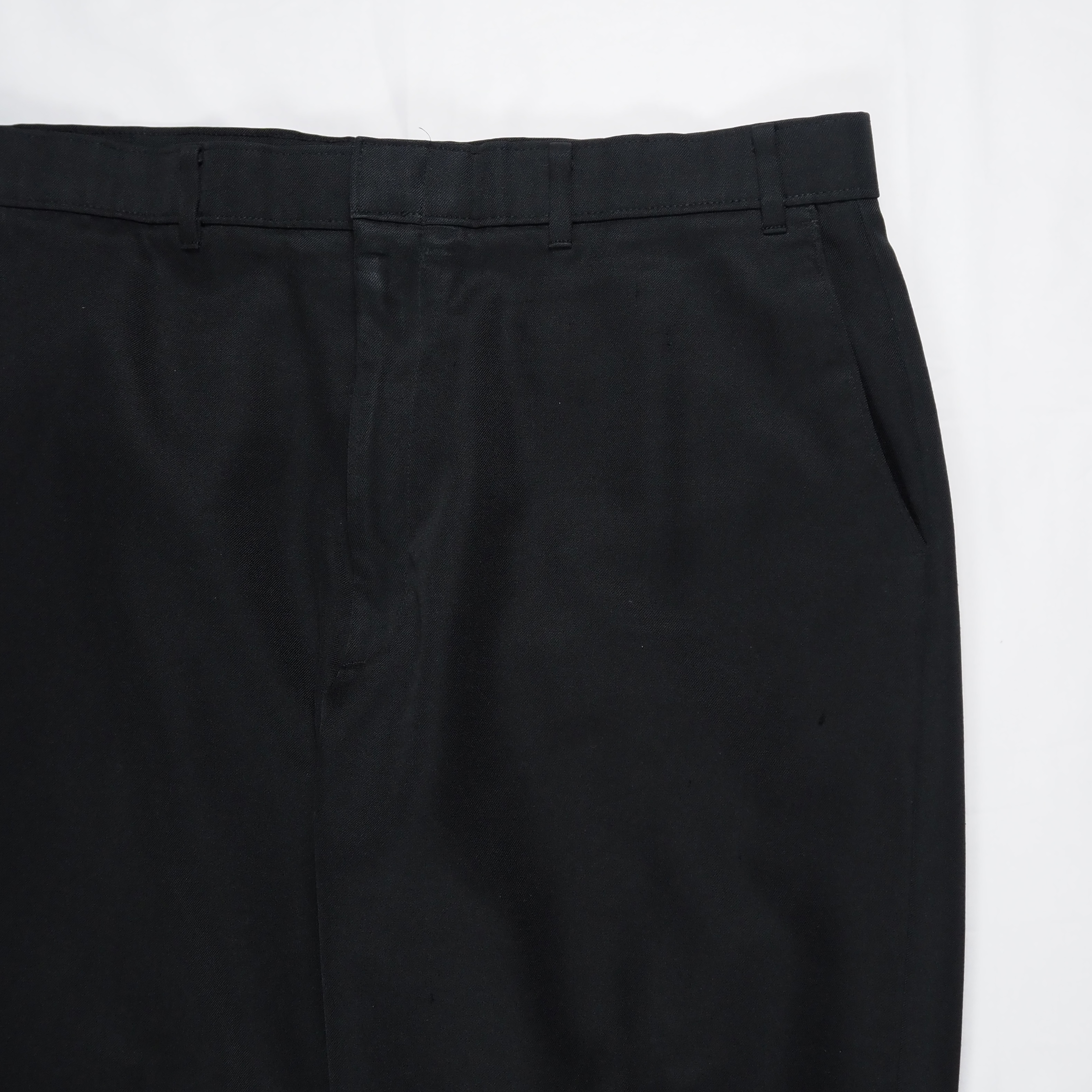 90’s Levi’s アクションスラックス ブラック 37×30 の画像 5