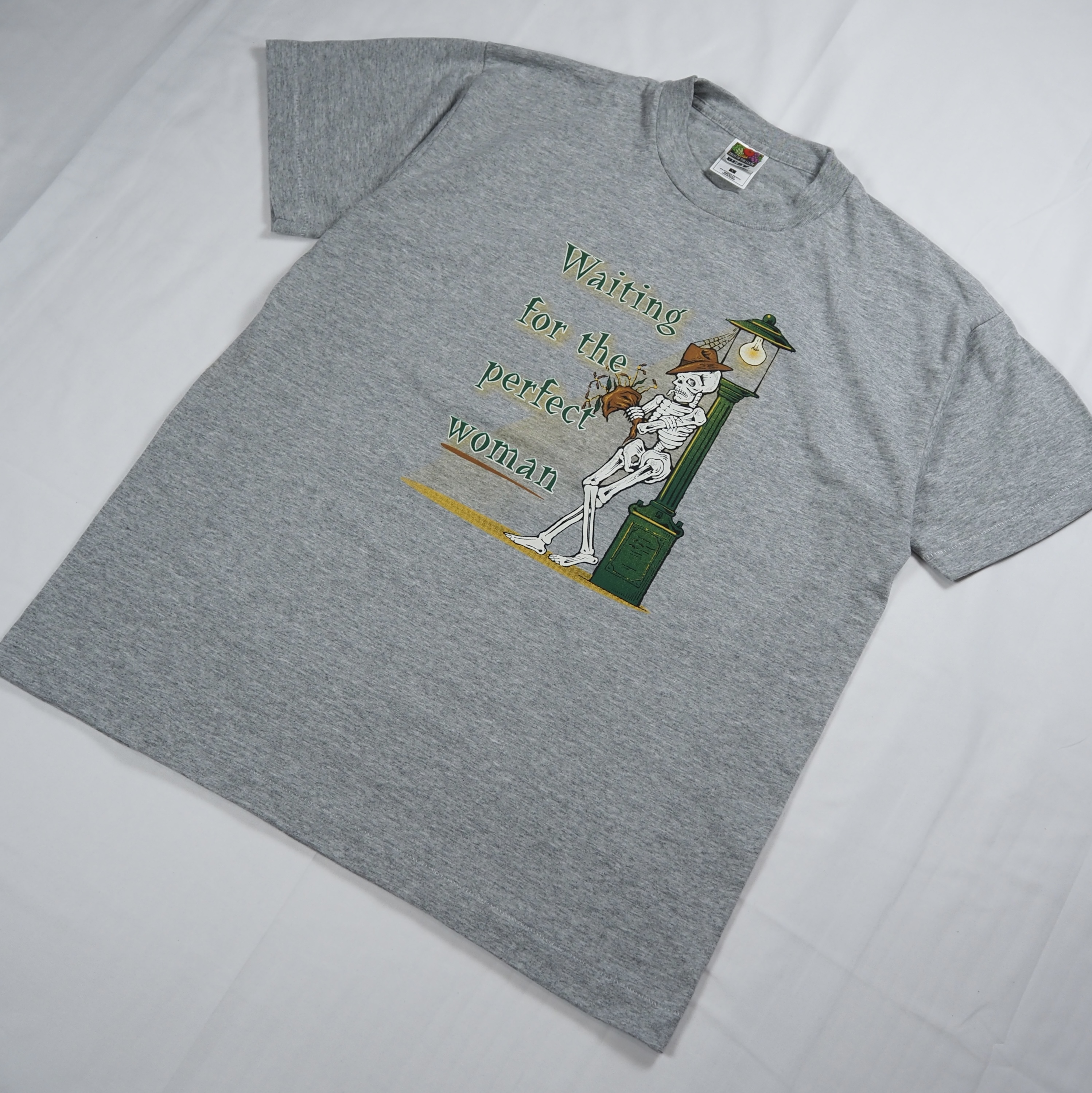 90’s フルーツタグ スカルTシャツ Lサイズ の画像 2
