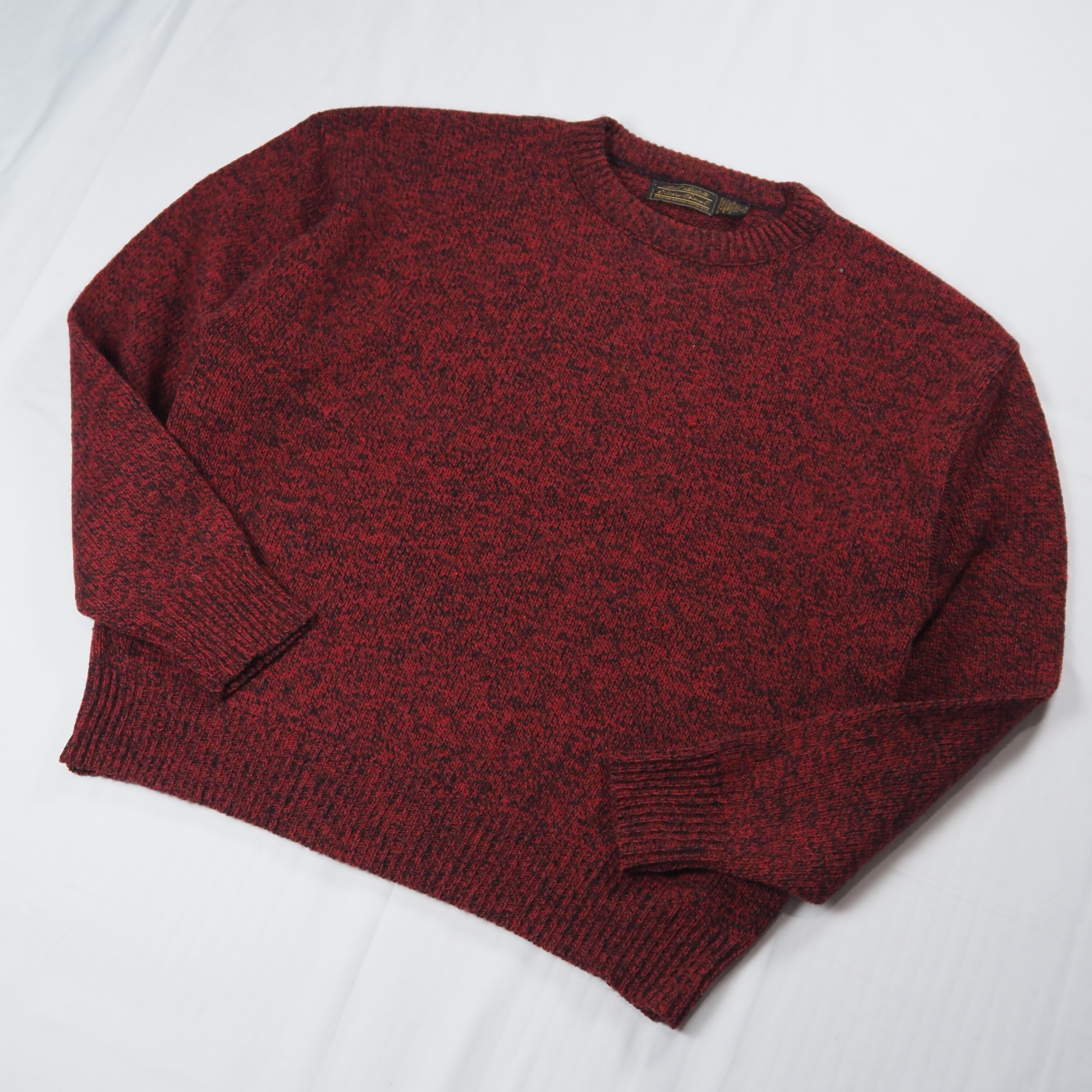 【9/23 20:00入荷】80's-90's Eddie Bauer ウールニット Lサイズ の画像 2