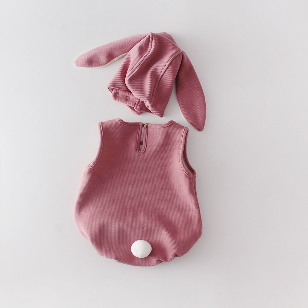 全2色 純色 うさ耳 ロンパース しっぽ うさぎ ノースリーブ 連体服 帽子付き 可愛い 子供 キッズ ベビー服 赤ちゃん 女の子 N Mona モナ セレクトショップ ベビー キッズ 全2色 純色 うさ耳 ロンパース しっぽ うさぎ ノースリーブ 連体服 帽子付き 可愛い 子供 キッズ ベビー服 赤ちゃん 女の子 N Mona モナ セレクトショップ ベビー キッズ