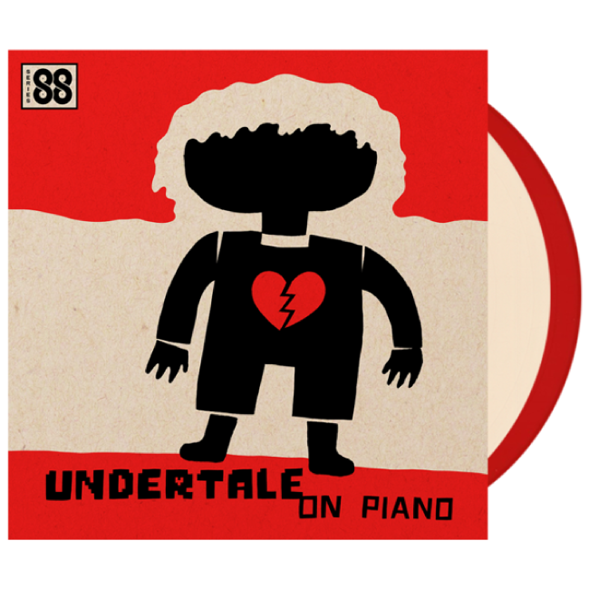 【Undertale(アンダーテイル)】アンダーテイル・オン・ピアノ(シリーズ88)2LP - 画像1