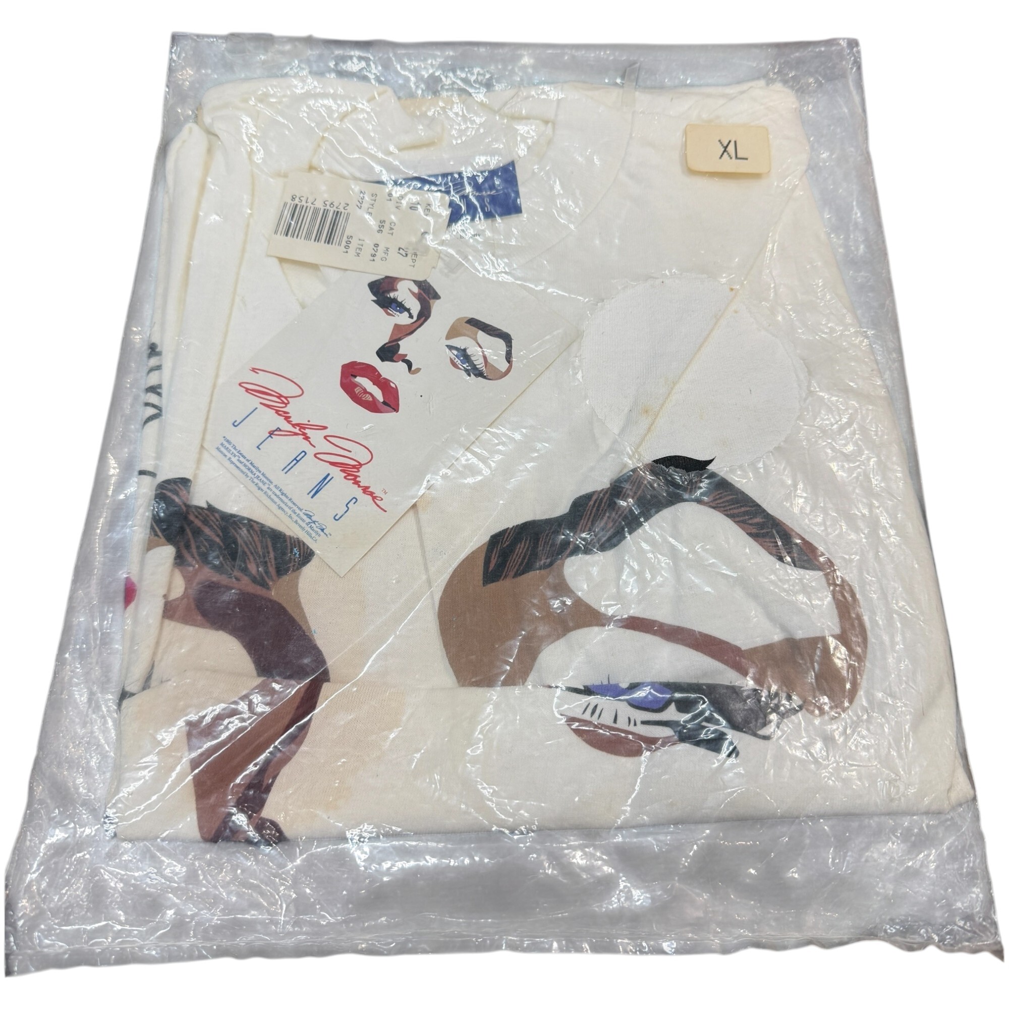 【MARILYN MONROE】マリリン・モンロー “ABSTRACT FACE” 90’s Vintage Tシャツ