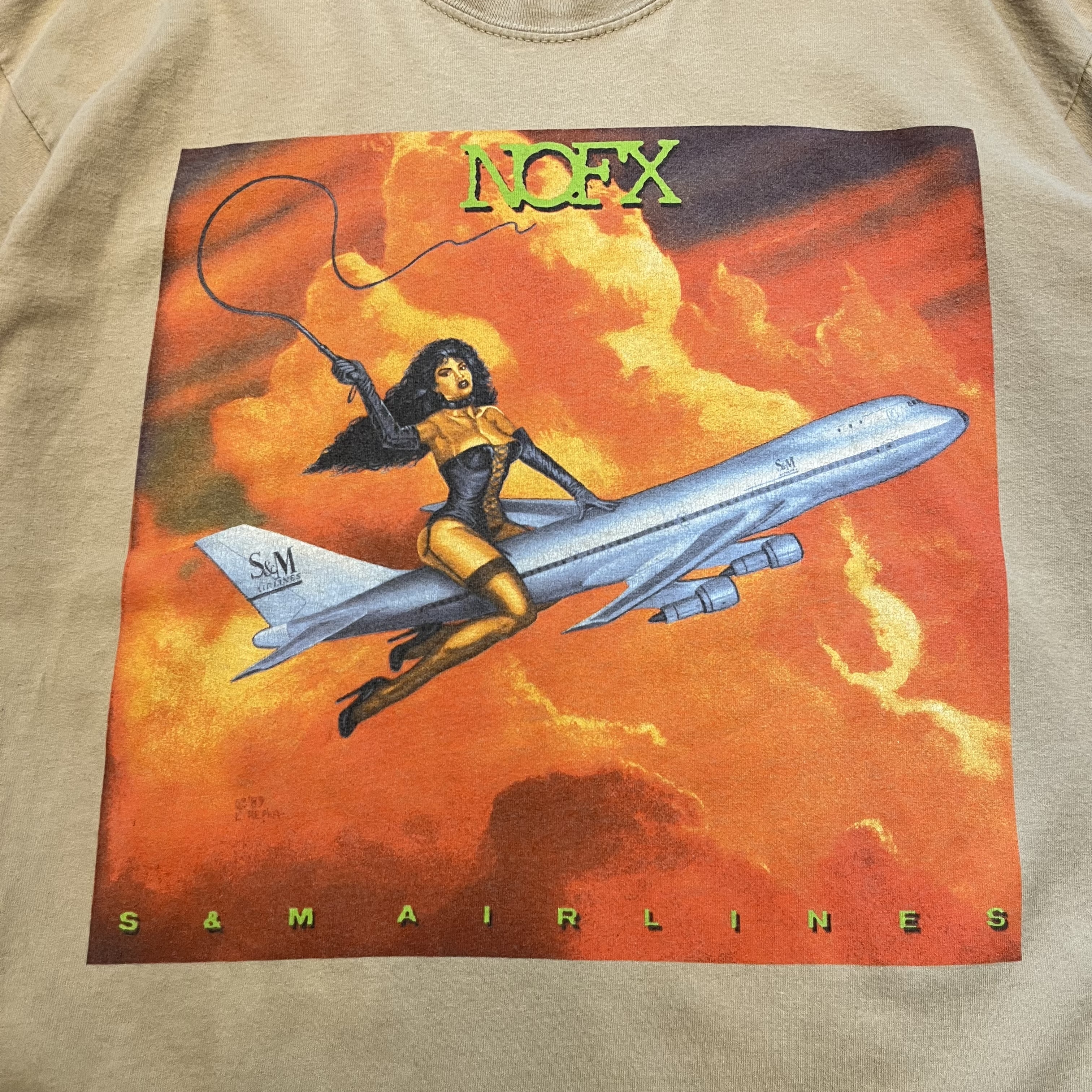 NOFX S&M Air Lines Tee の画像 3