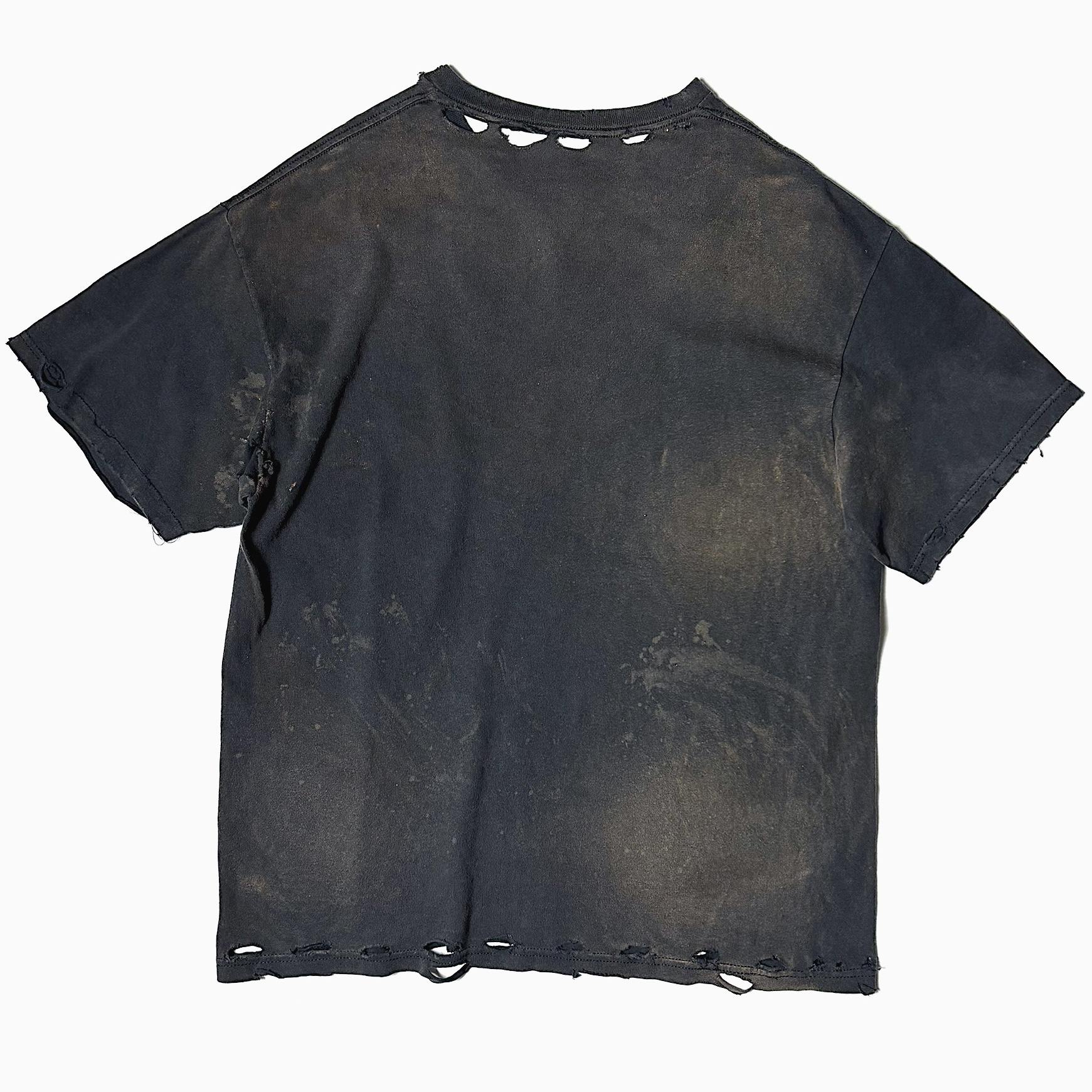 Y2K【INK inc.】"trompe l'oeil" Grunge T-shirt の画像 2