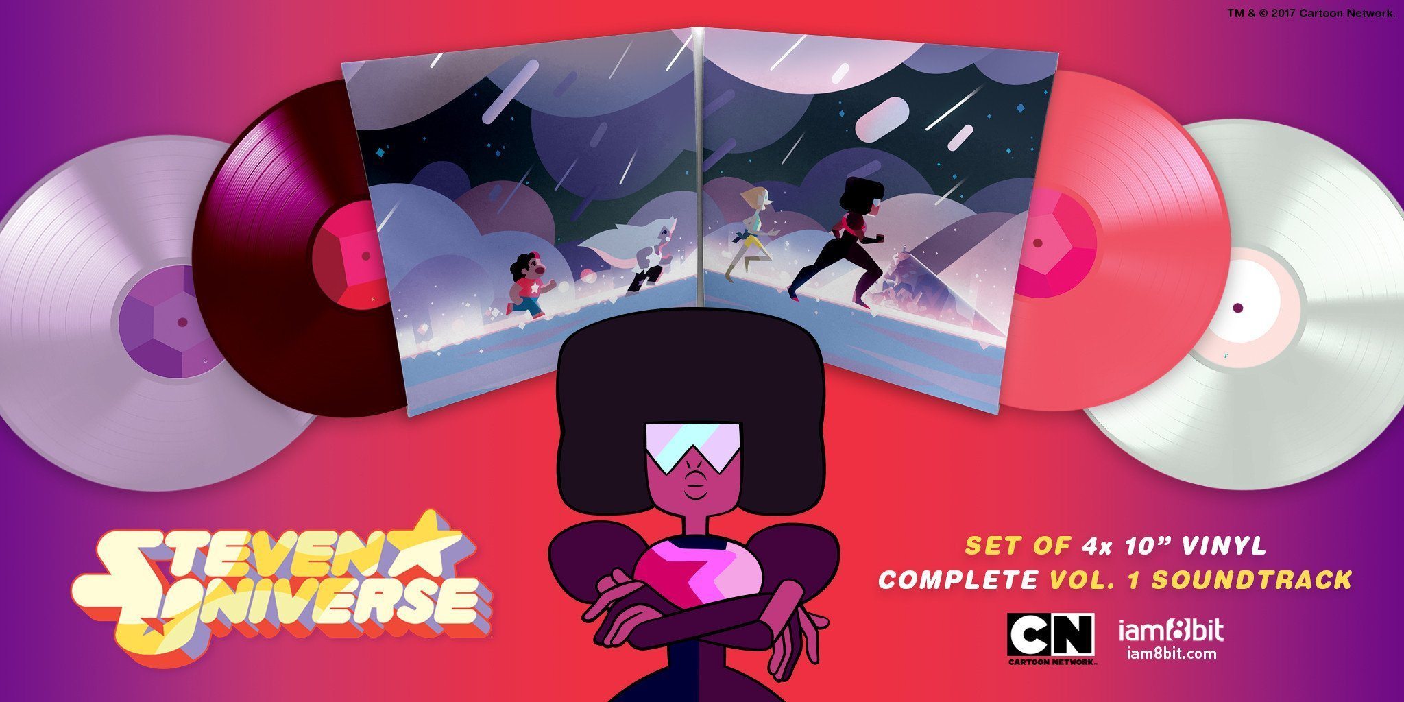 【Steven Universe(スティーブン・ユニバース)】10インチレコード4枚組 - 画像3