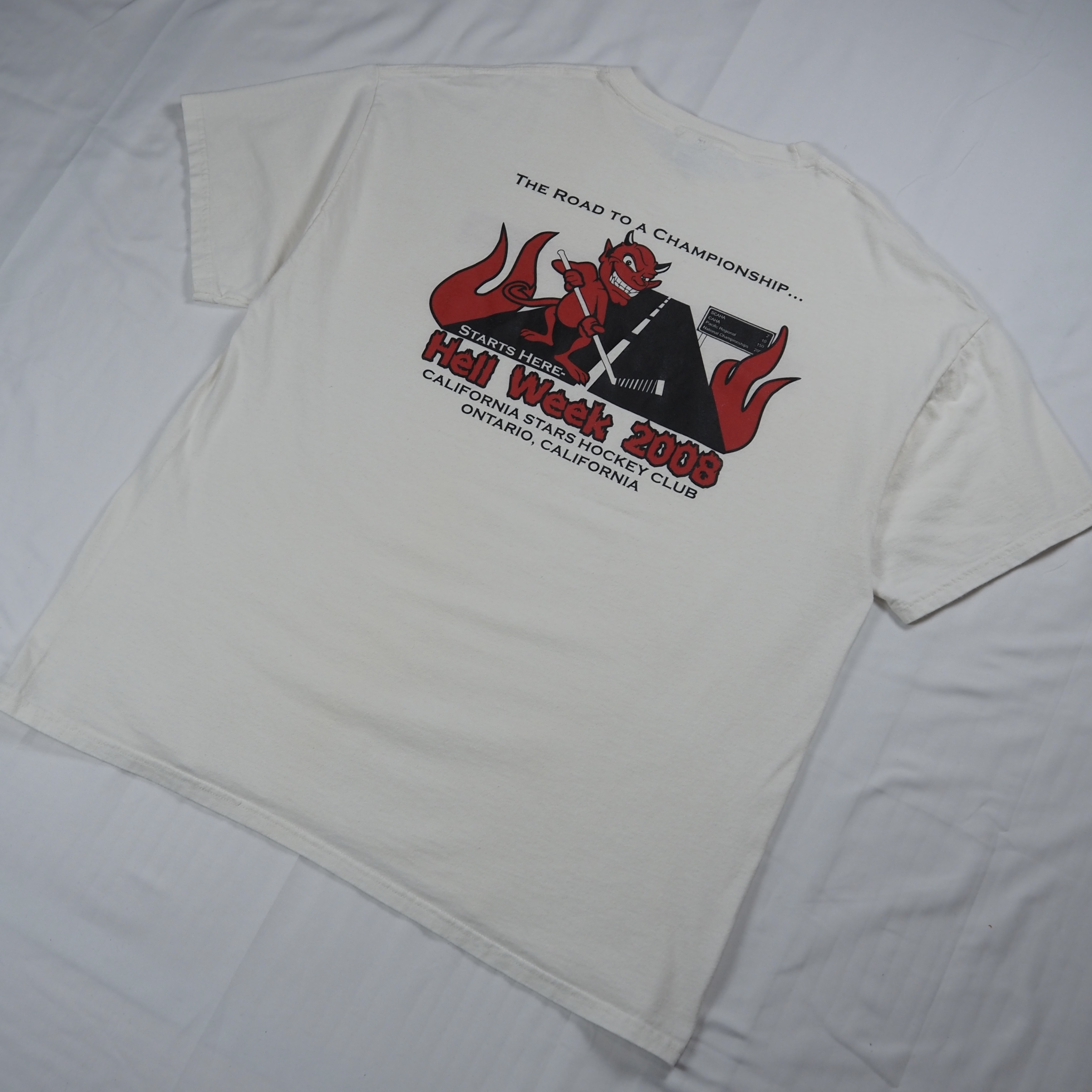 00’s Hanes デビルTシャツ XL の画像 2