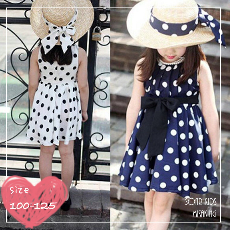 アウトレット 送料無料 ドットワンピース 女の子 夏 海外子供服 女の子 春 Soar Kids