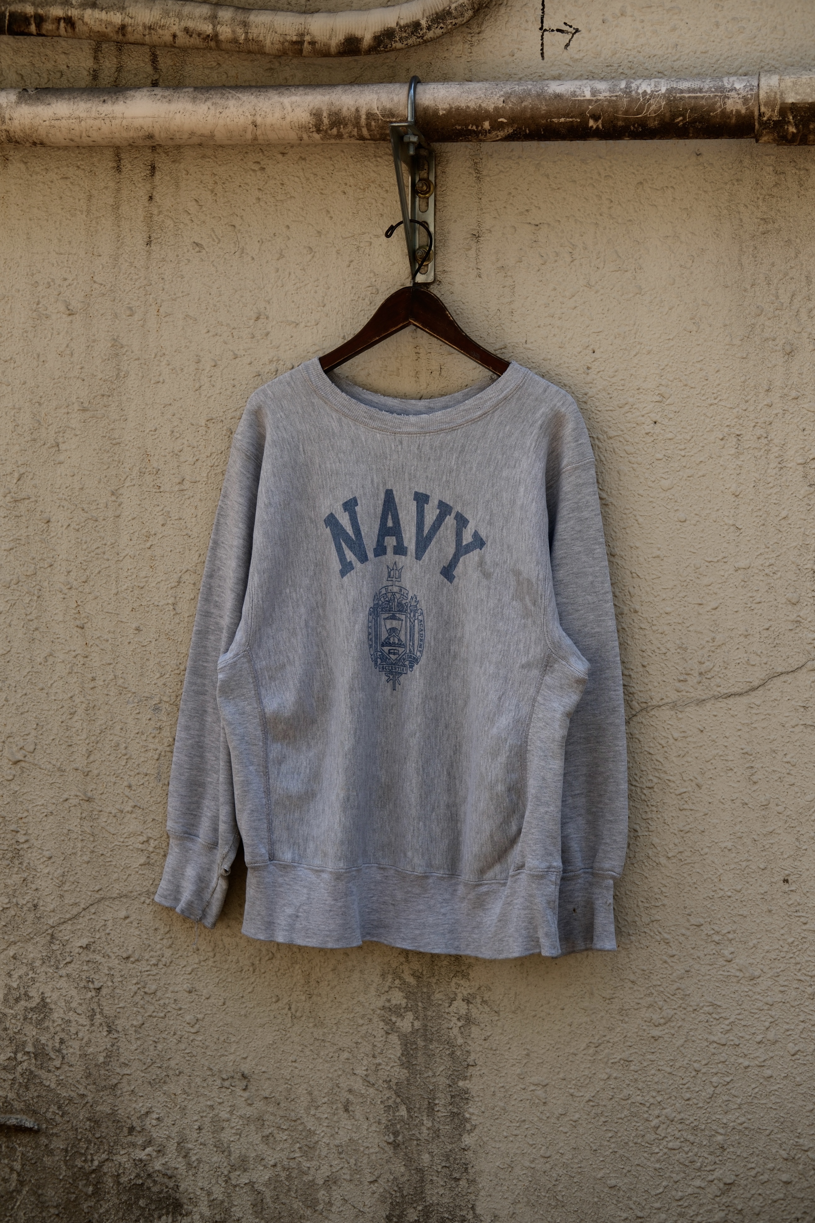 Utah/80's "Champion" U.S.N.A reverse weave sweat
