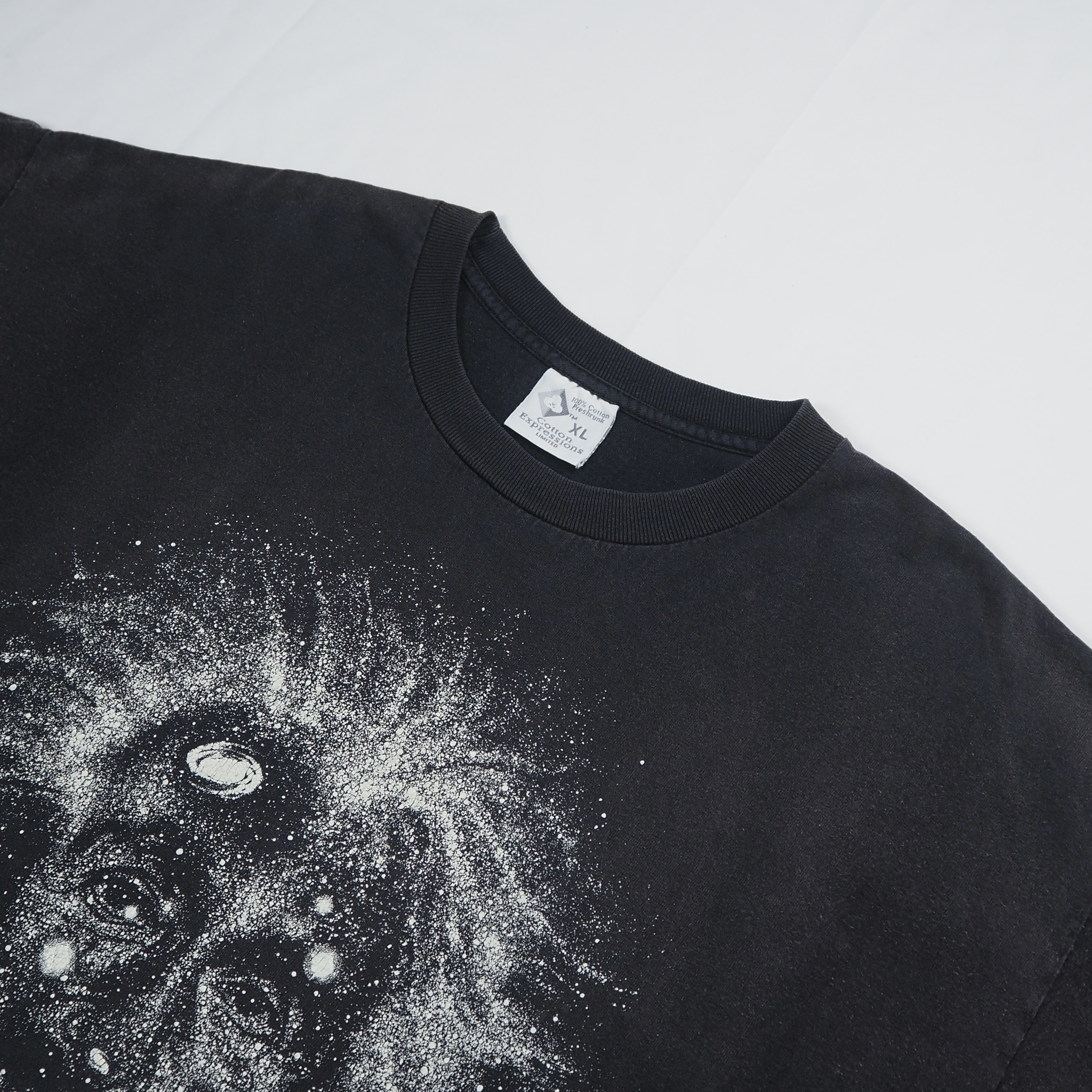90’s アインシュタイン Tシャツ XL ブラックフェード の画像 8