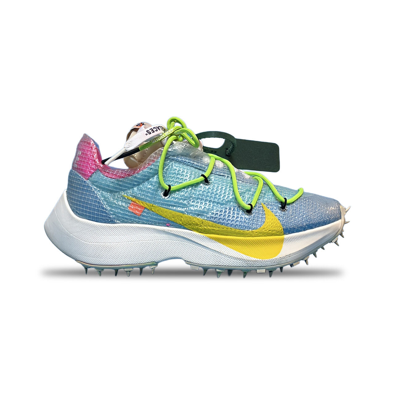 【NIKE × OFF-WHITE】ナイキ × オフホワイト Women’s Vapor Street “Sky Blue”スニーカー 24.0cm