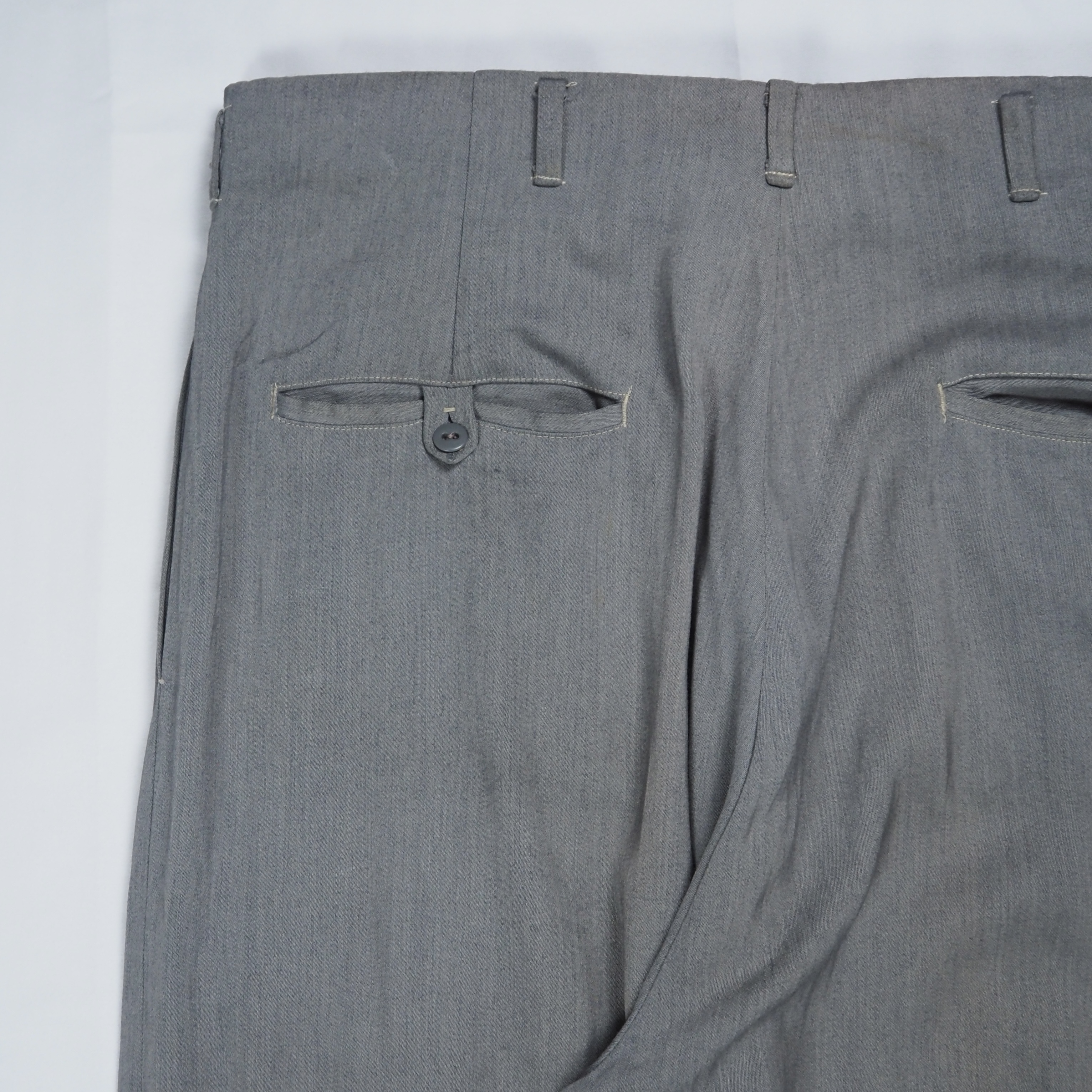 50’s Campus レーヨンギャバスラ グレー 32×30 の画像 12