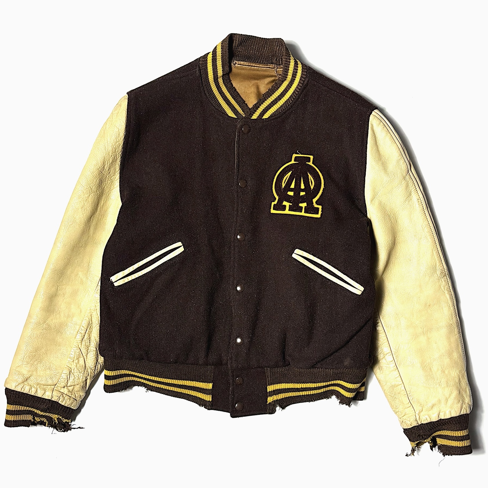 Vintage 60’s【Varsi-Jac】Grunge Reversible Stadium Jacket の画像 3