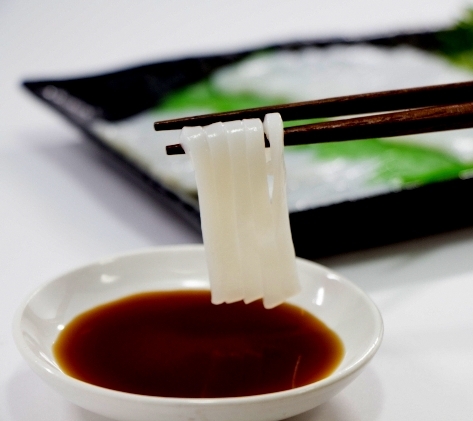 送料無料 0023 切れてる船凍イカセット いかそうめん 耳 げそ 肝 2袋 公式 羽田市場 漁師さん応援プロジェクト