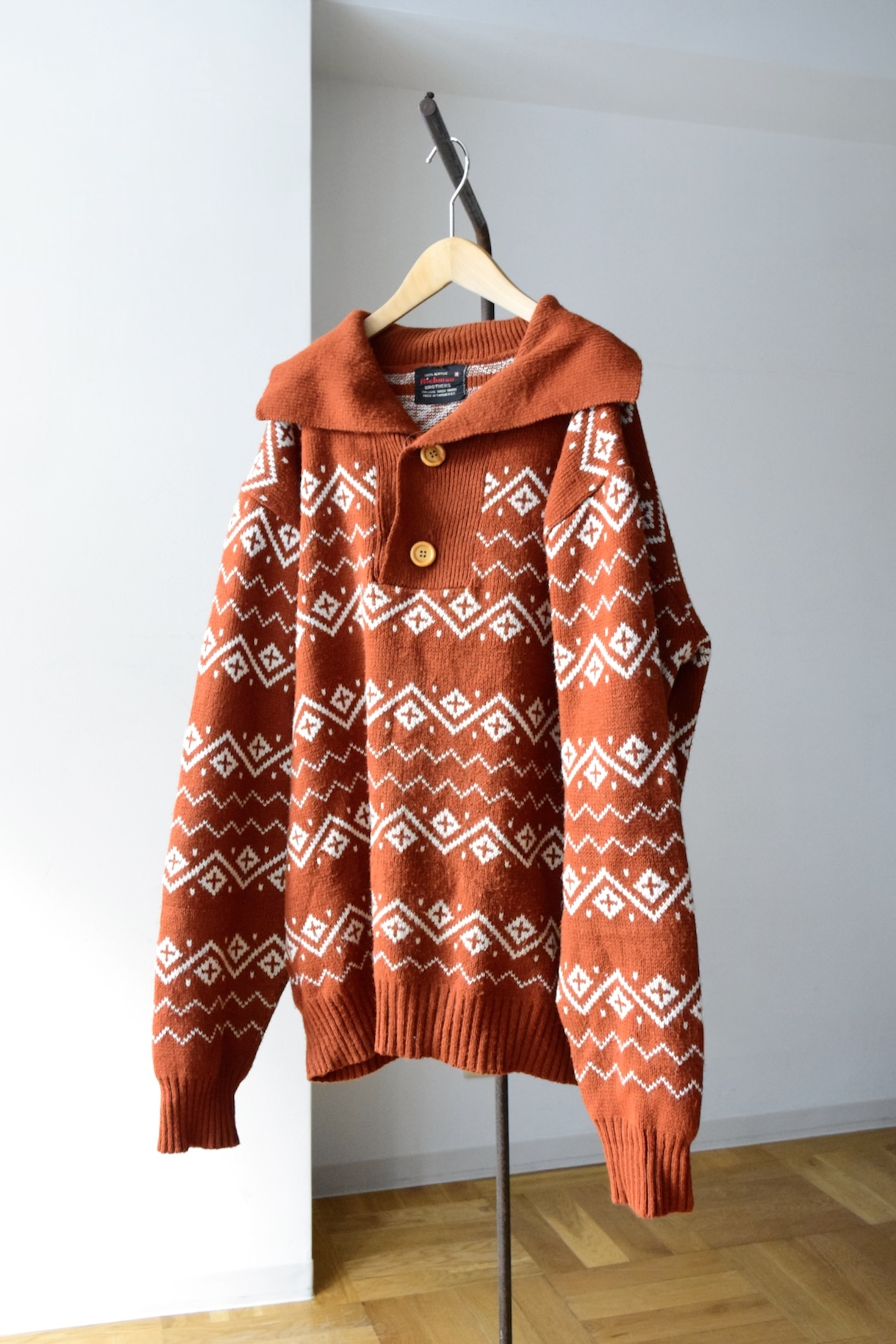 〜1980s Rich man BROTHERS Sweater の画像 5