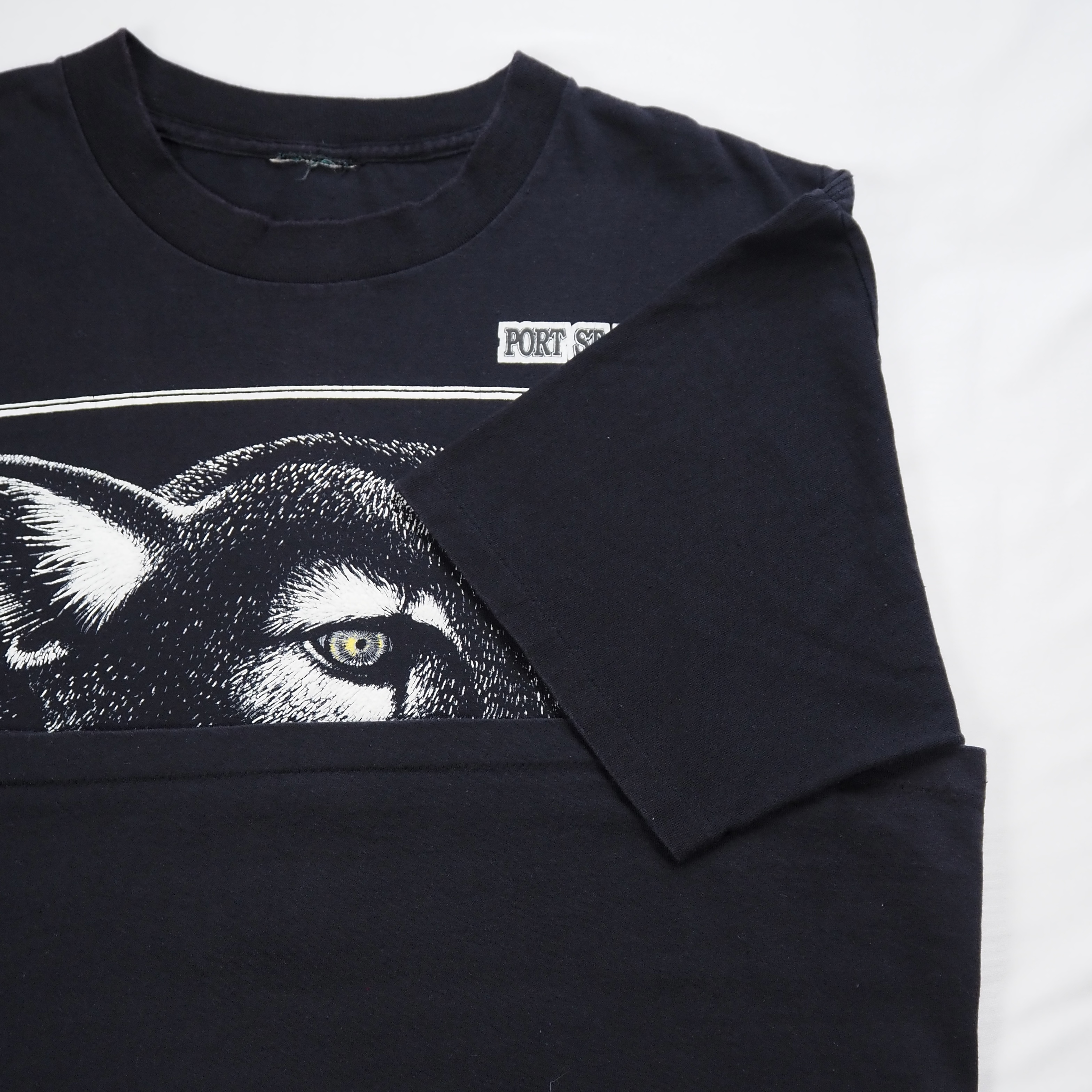 90’s ワイルドキャット Tシャツ ブラック Lサイズ程度 の画像 11
