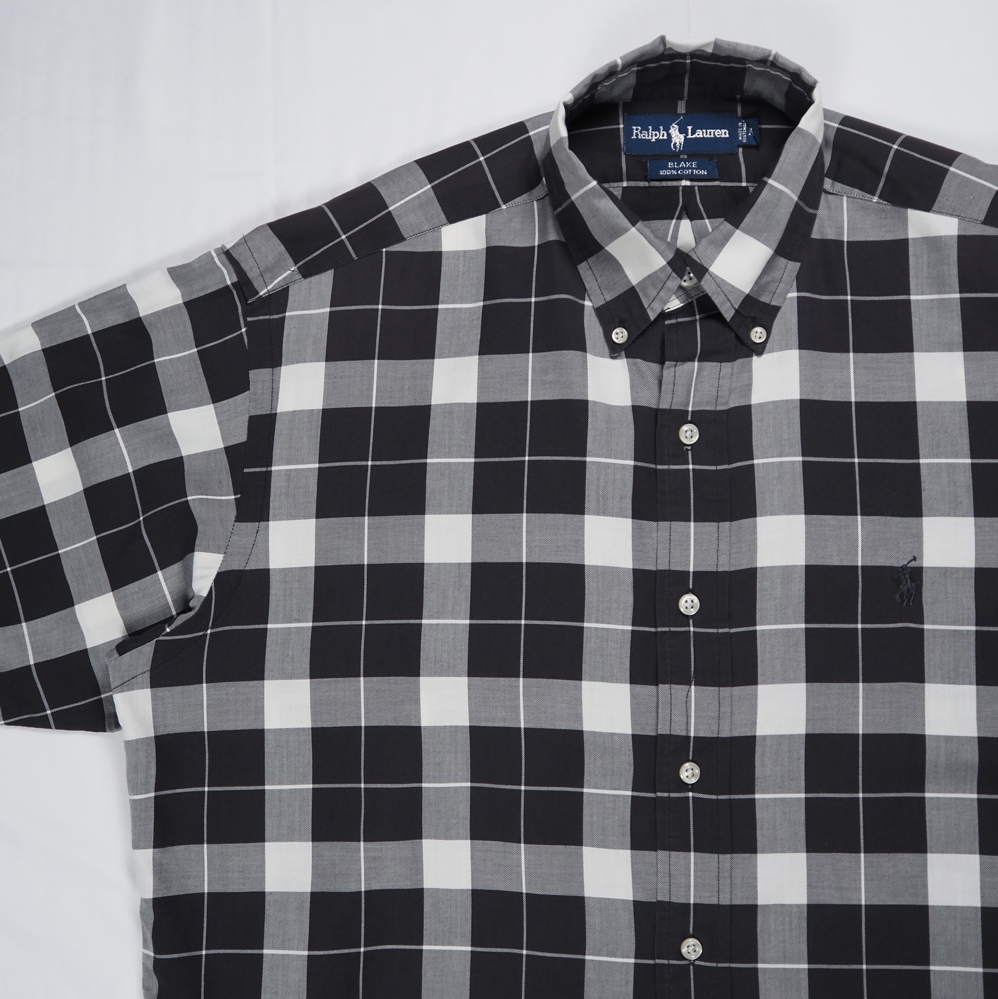 90’a Ralph Lauren Blake コットンシャツ Mサイズ の画像 8