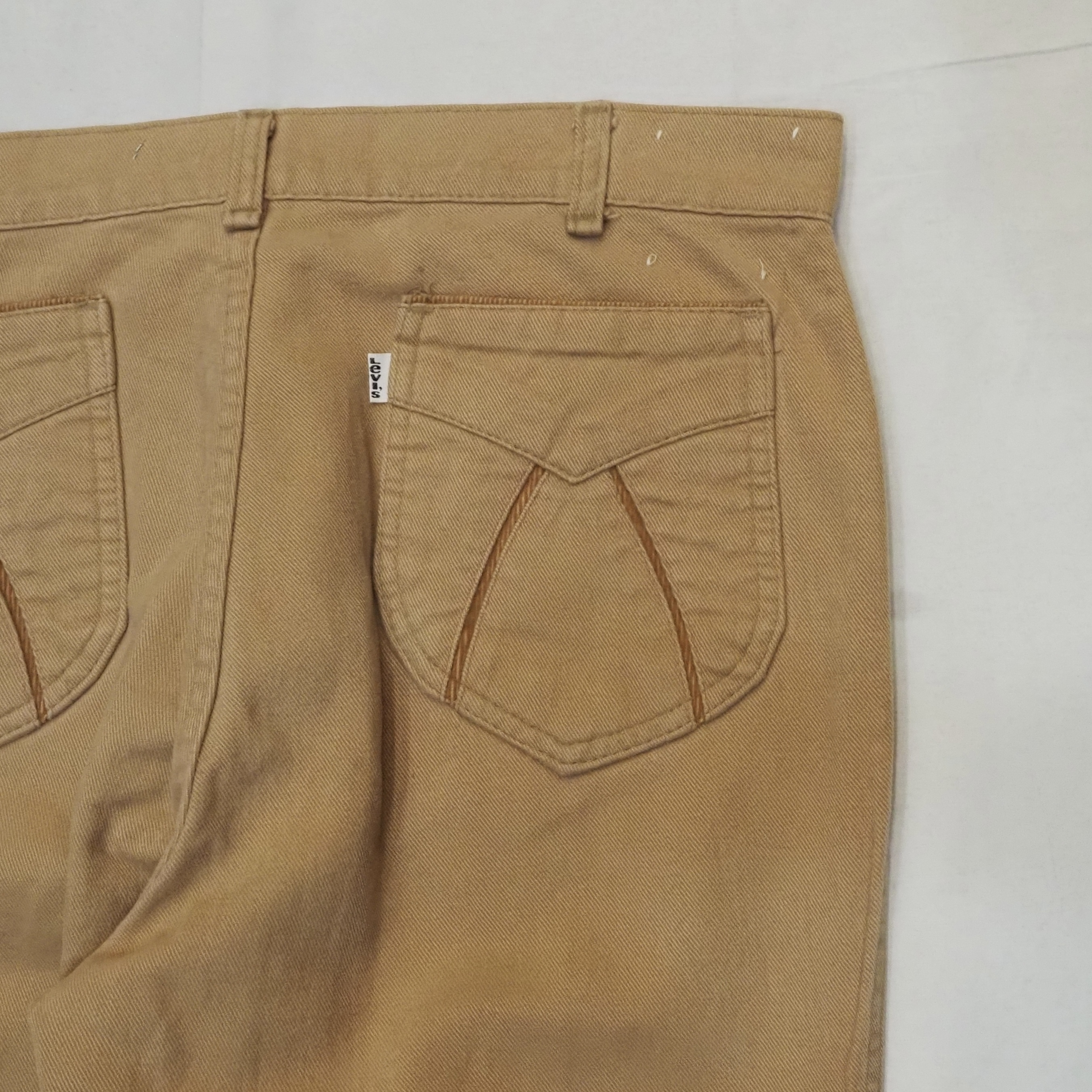 70’s Levi’s フレアパンツ レアモデル！ 34×30 の画像 13