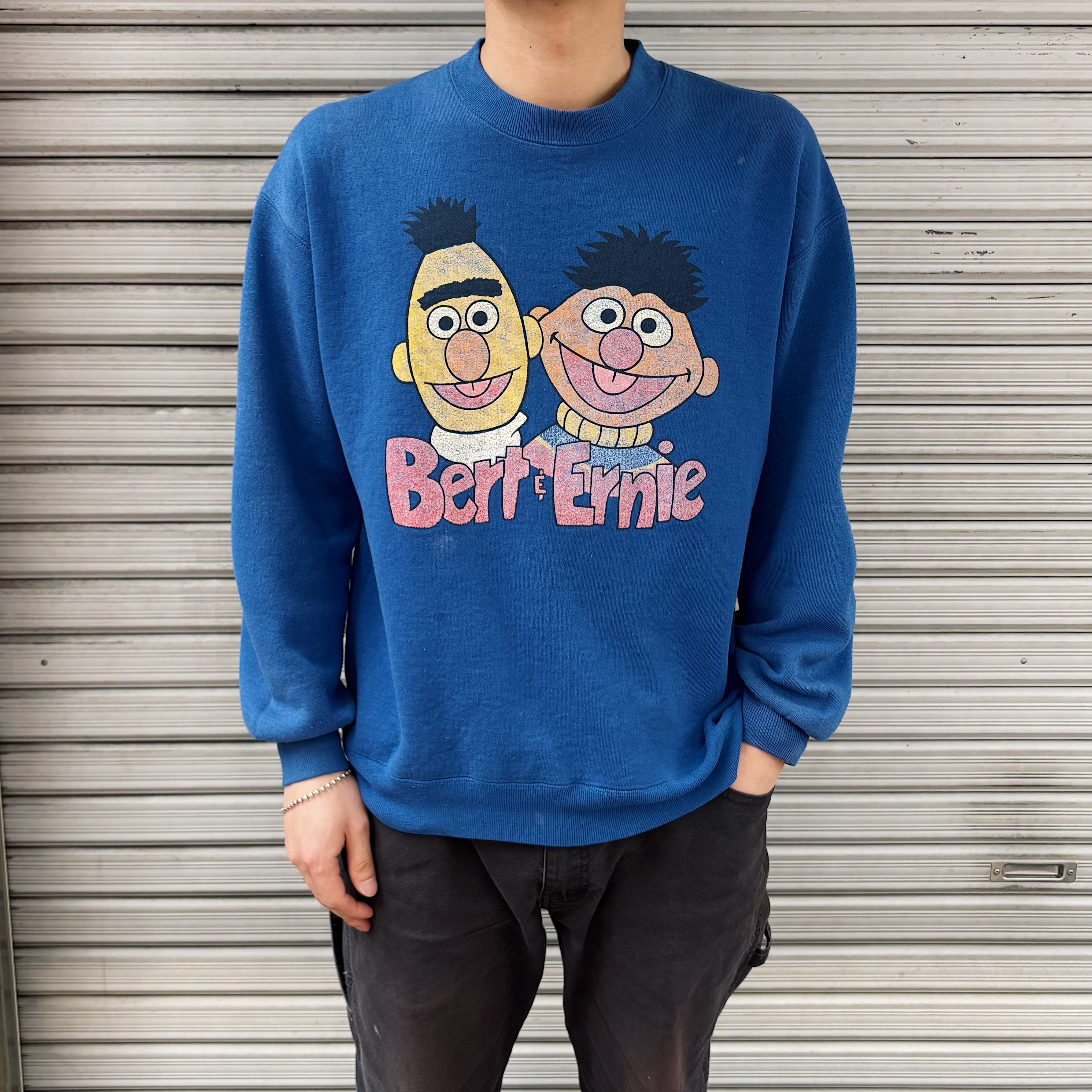 Vintage 80～90's【JERZEES】"Bert & Ernie" Sweat の画像 3