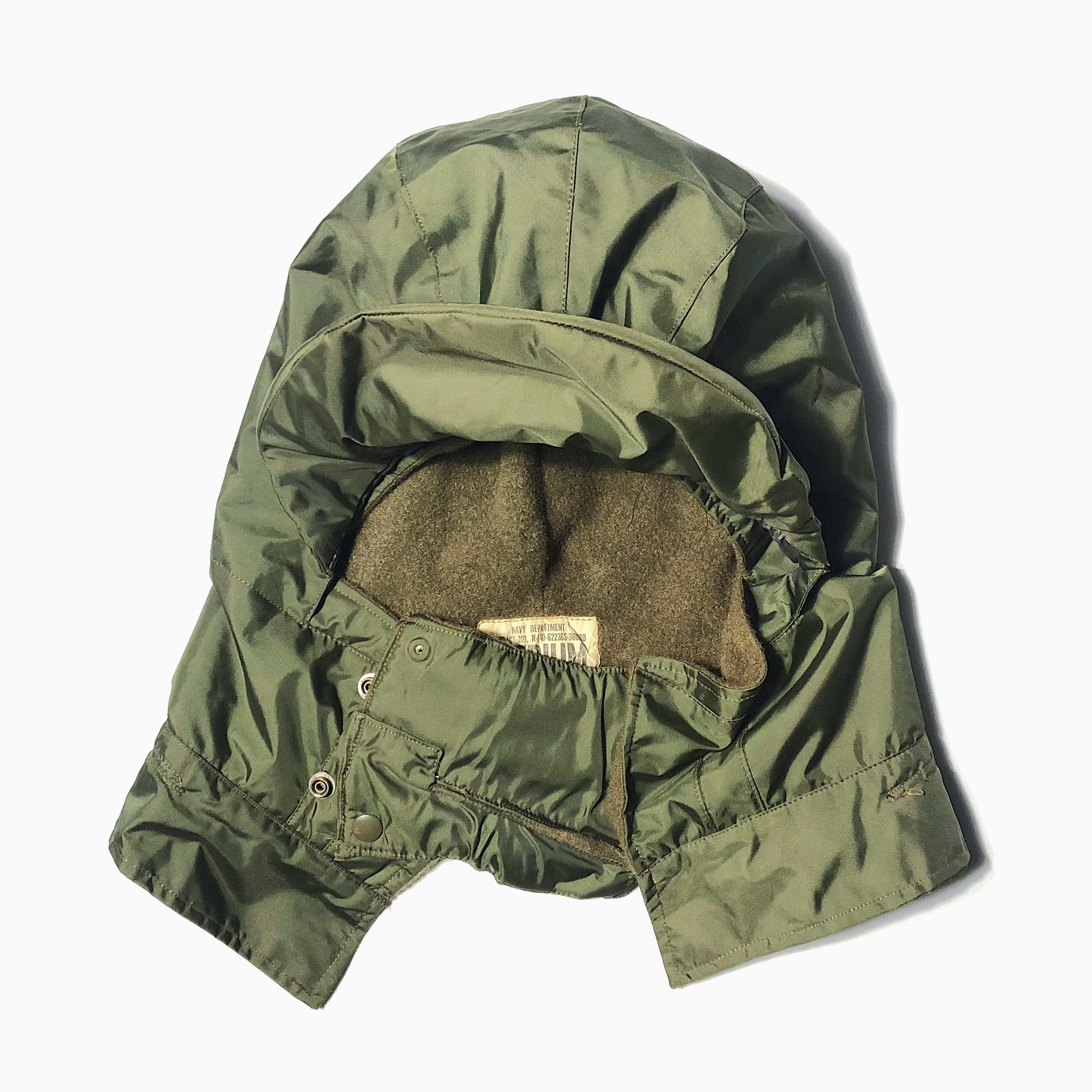 Vintage 40〜50's【NAVY DEPARTMENT】Seaman's Cold Weather Hood の画像 2