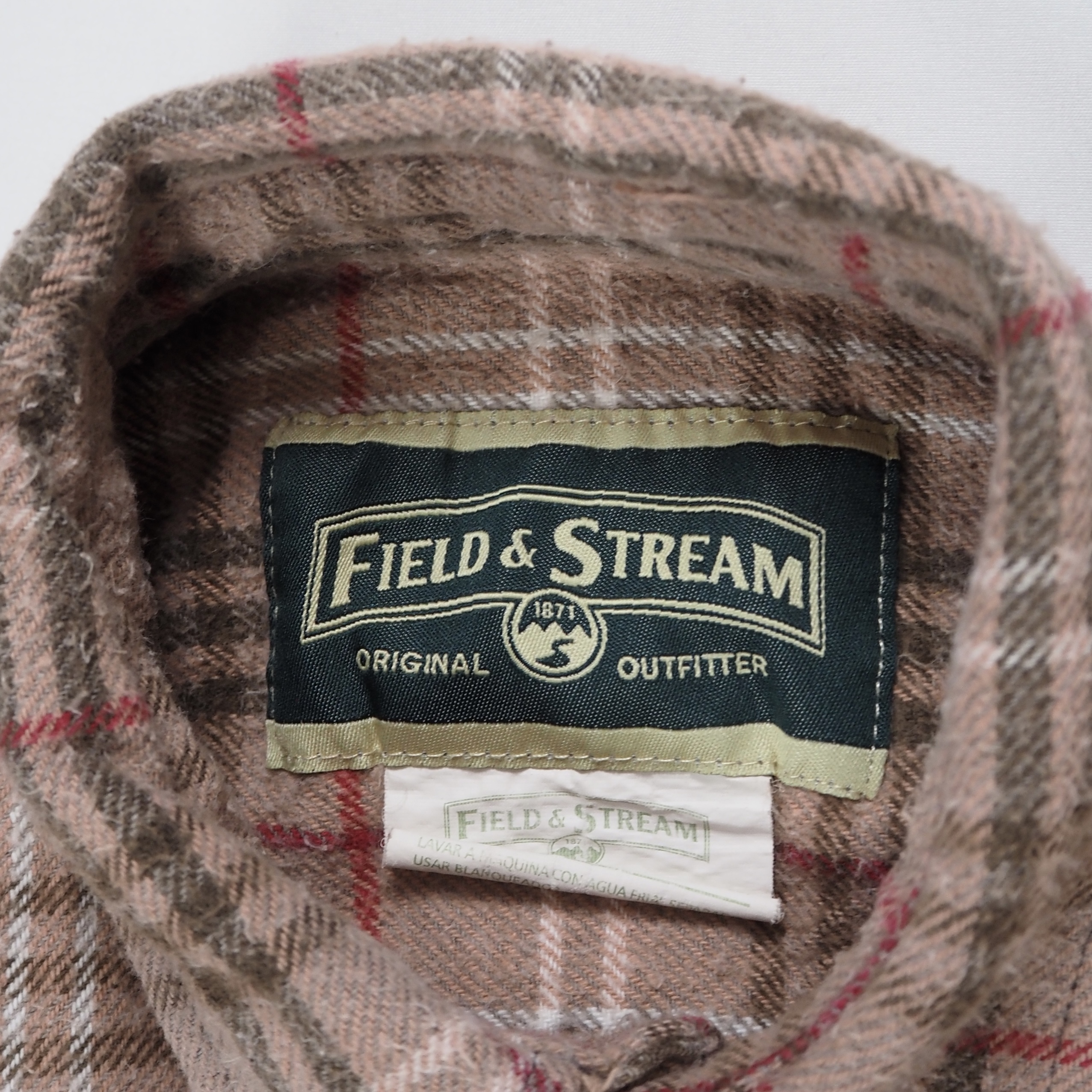 00’s Field and Stream ヘヴィネル ピンク Mサイズ の画像 6
