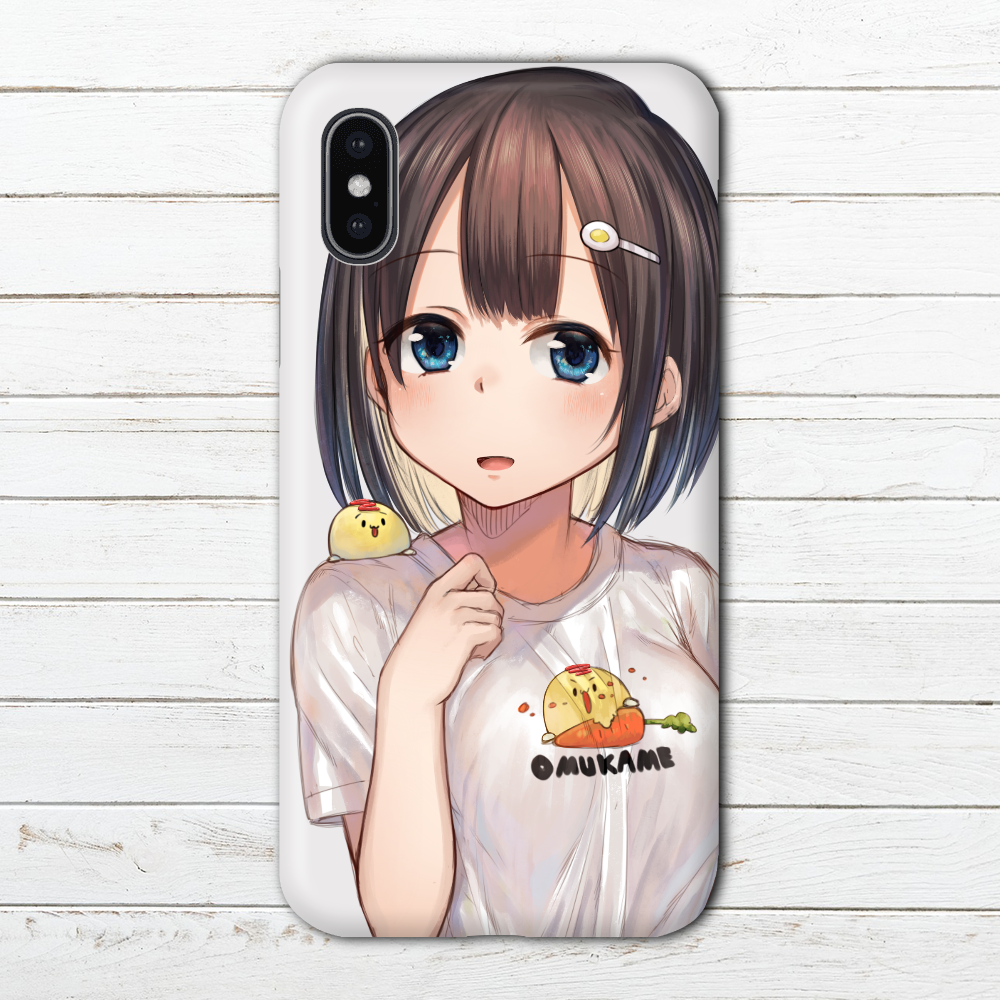 Iphoneケース スマホケース Iphonexs X かわいい ゆるキャラ 女の子 イラスト 可愛い キャラクター Arrows Aquos タイトル オムかめと女の子 作 星宮あき おしゃれでかわいいiphoneケース スマホケース Tシャツ かっこいいイラストのモバイルバッテリー販売 雑貨