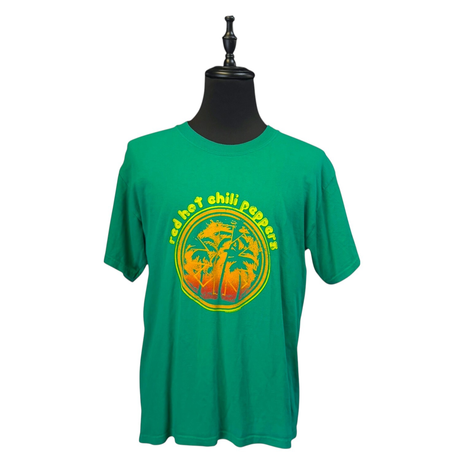 【RED HOT CHILI PEPPERS】レッドホットチリペッパーズ  ロゴTシャツ L