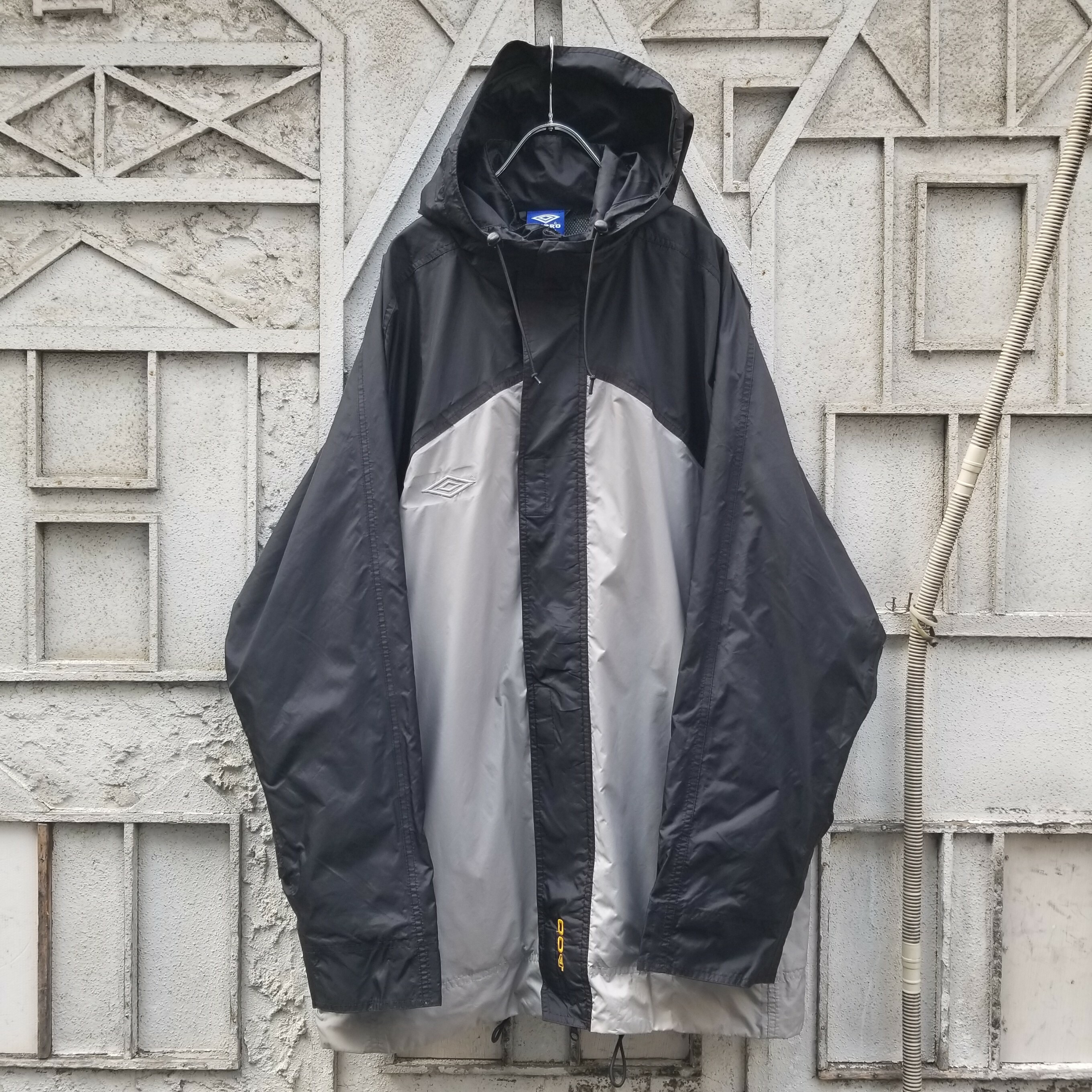 nylon zip up jacket